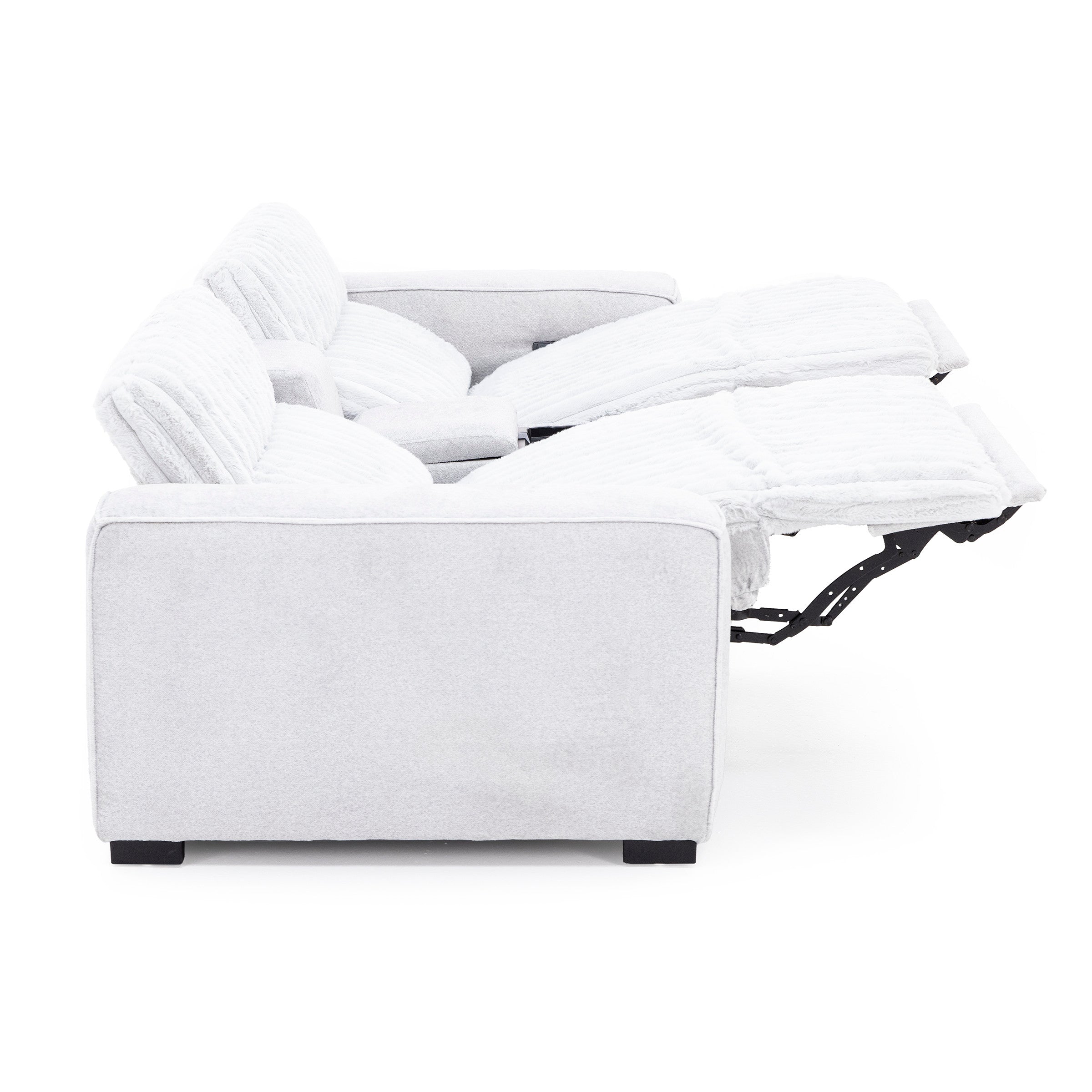 Bliss 3-Pc. Power Headrest Zero Gravity Reclining Console Loveseat