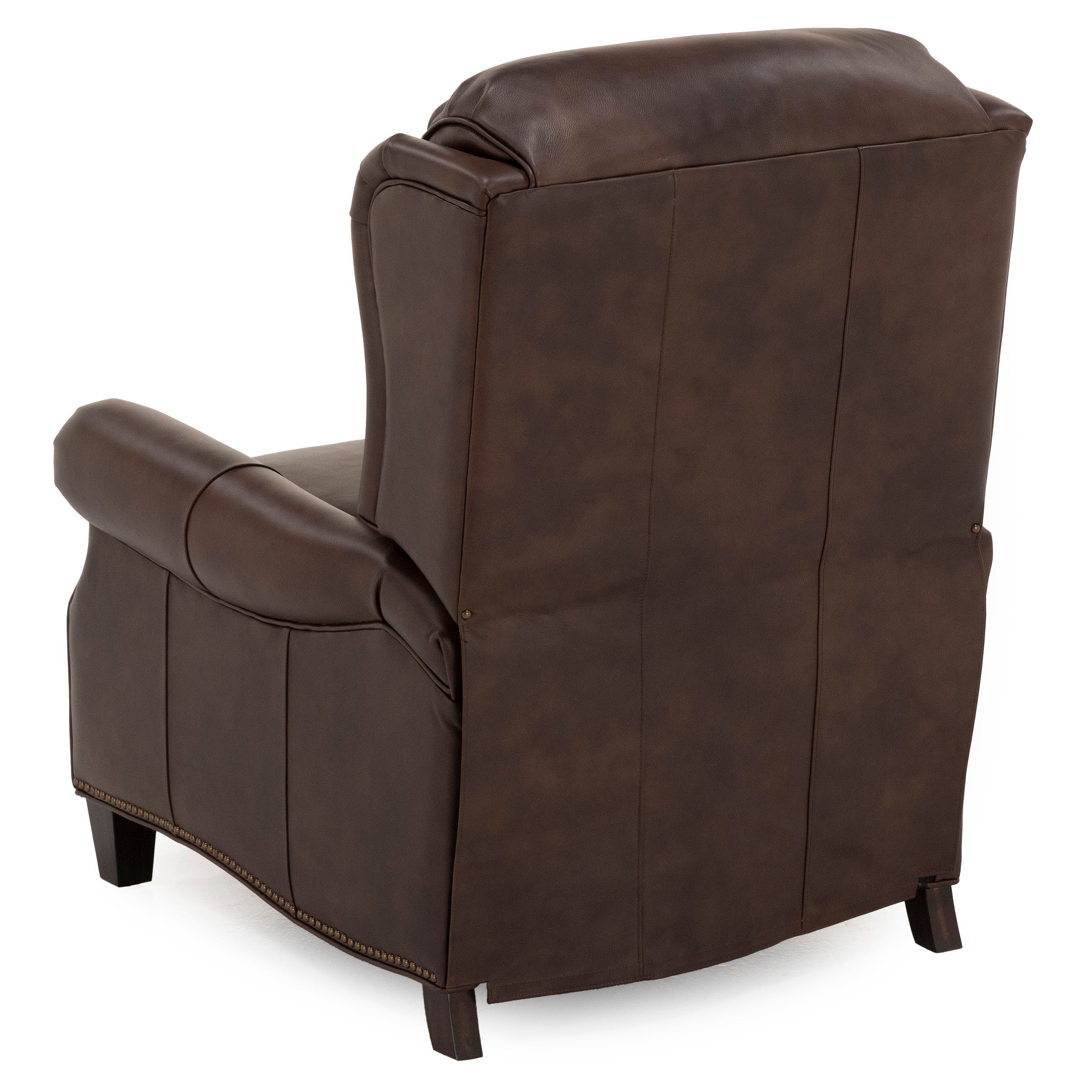 Gordon Leather High Leg Wing Back Recliner