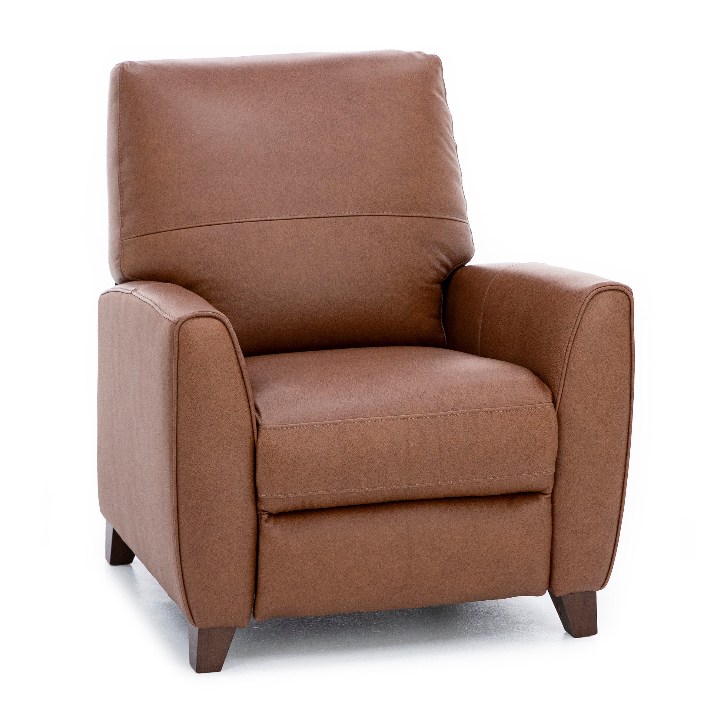 Paloma Leather Push Back Recliner