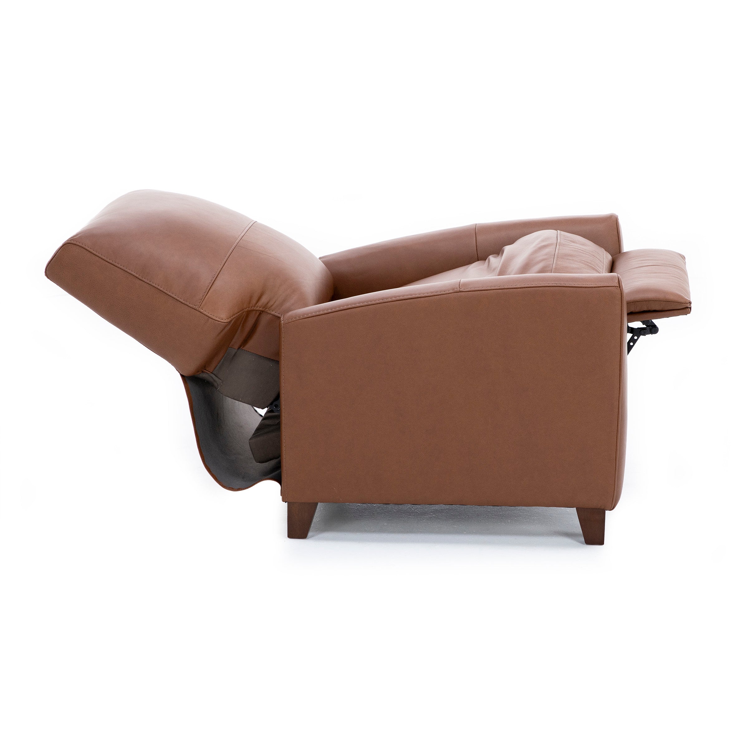 Paloma Leather Push Back Recliner