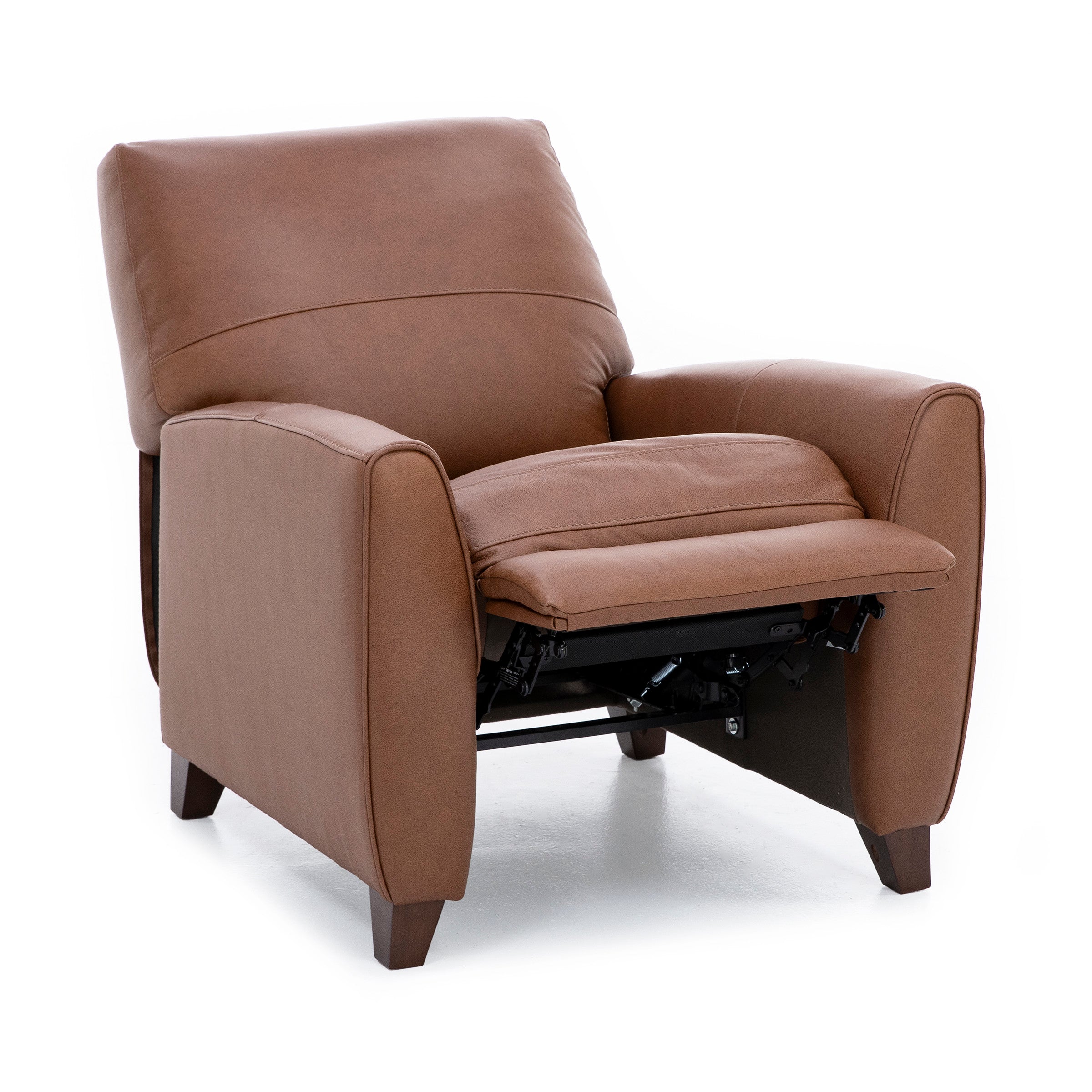 Paloma Leather Push Back Recliner