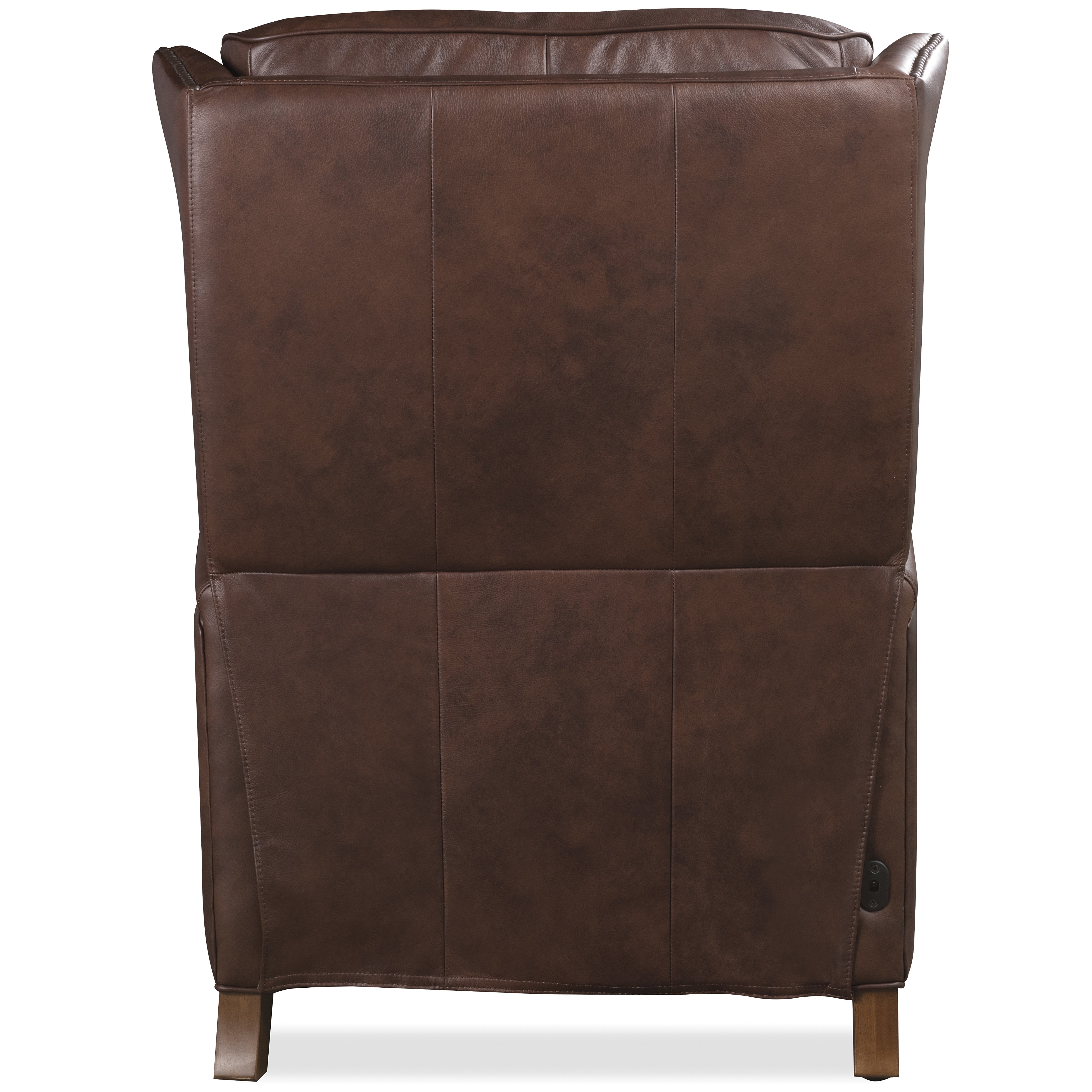 Lorne Leather Power Headrest High Leg Recliner