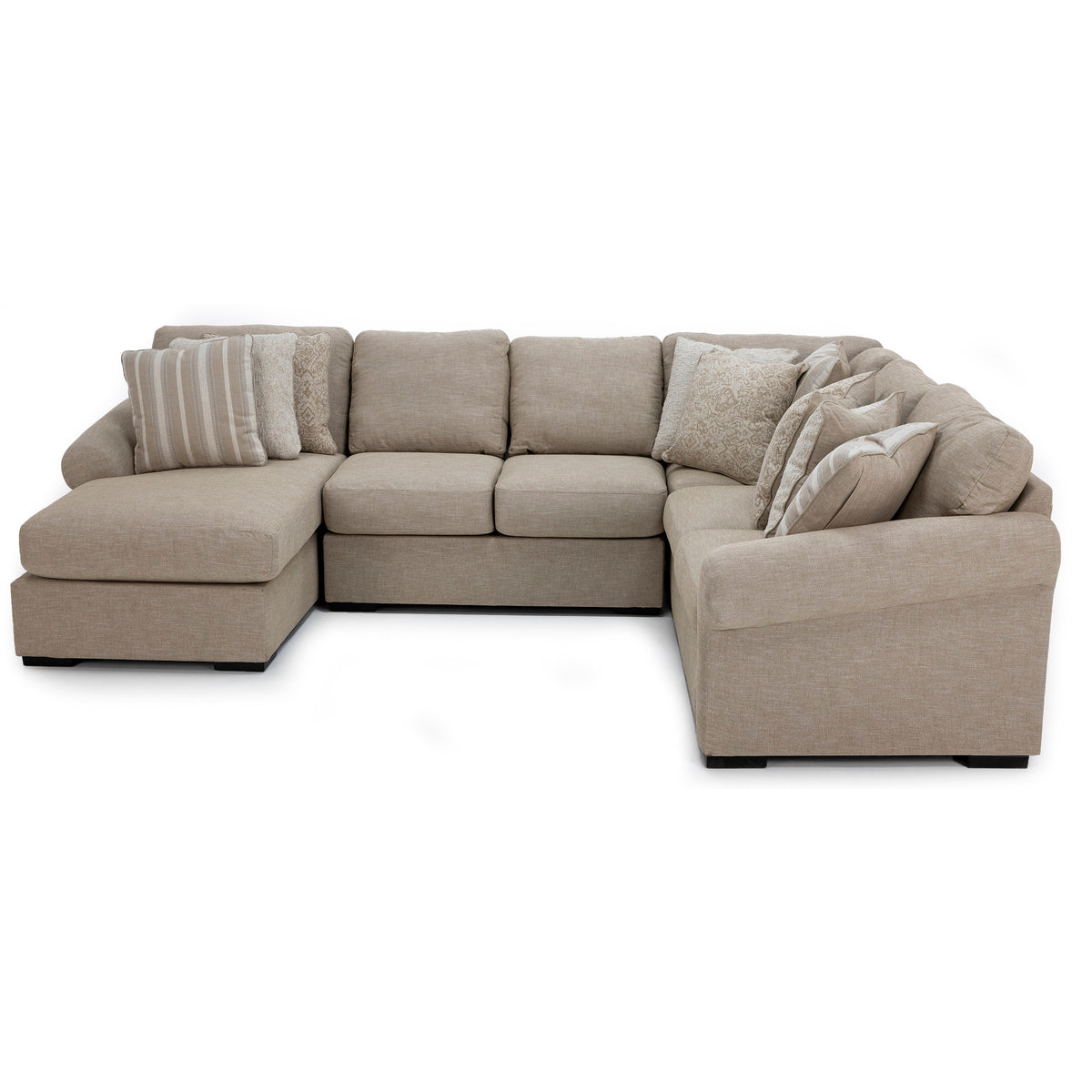 Mae 4-Pc. Sectional With Next-Gen Nuvella Performance Fabric