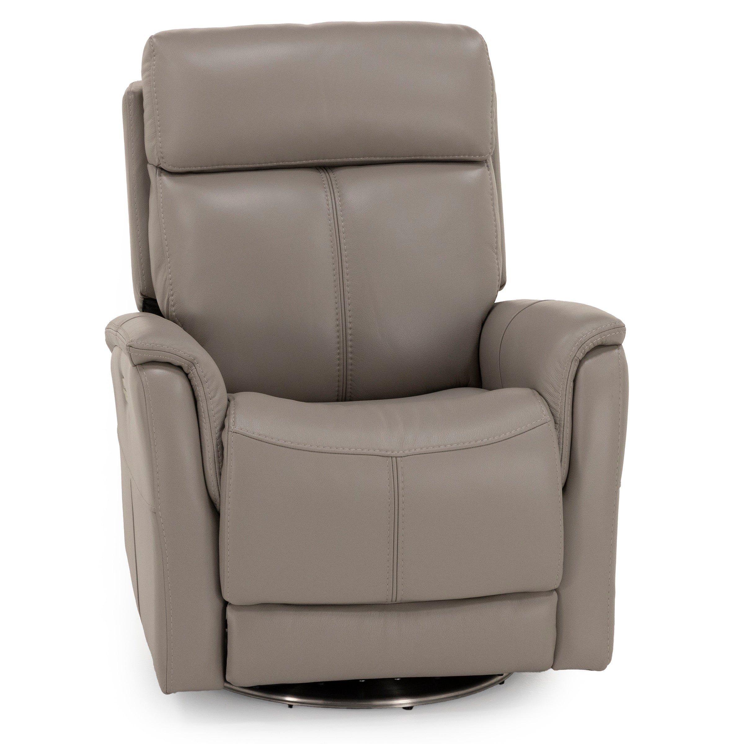 Flexsteel MOVE360 Leather Fully Loaded Swivel Recliner