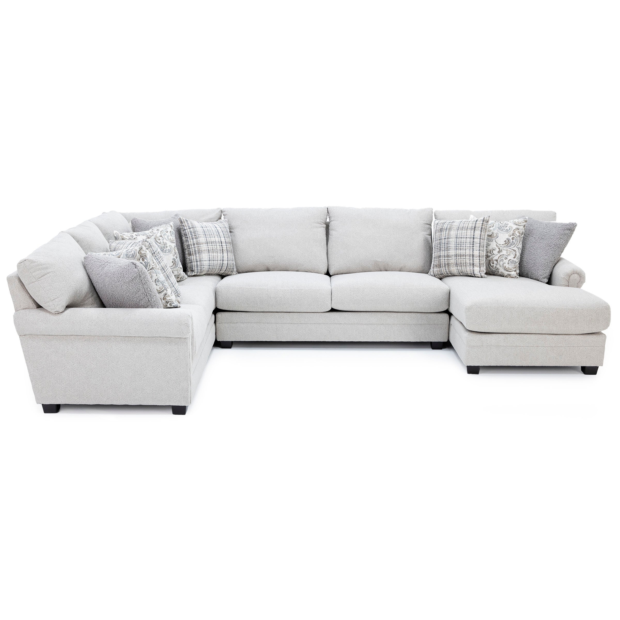 Dixie 3-Pc. Chaise Sectional
