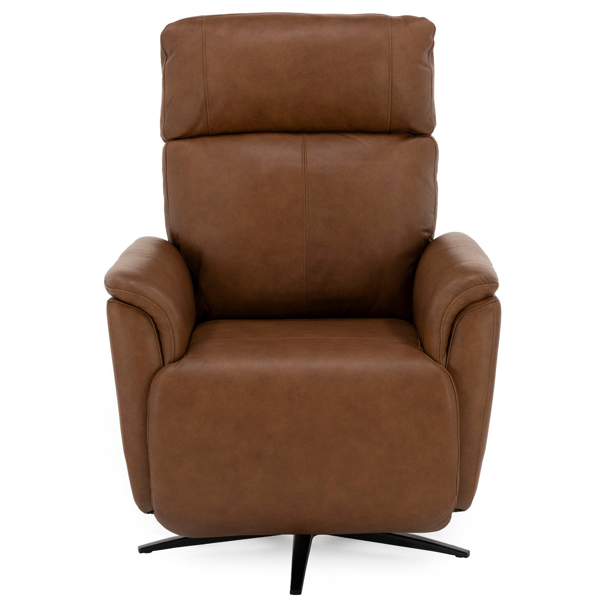 Zen Cove Leather Fully Loaded Swivel Recliner with Heat, Massage, Storage Console and Wireless Remote