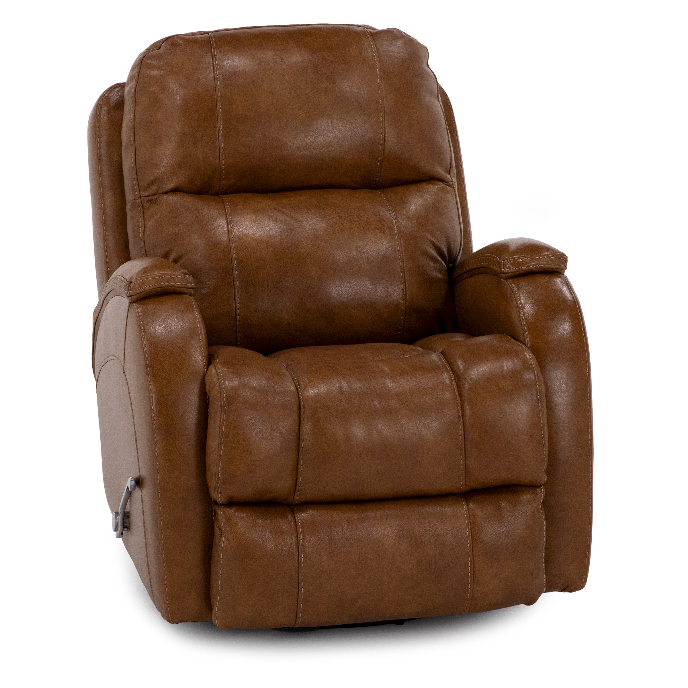 Tina Leather Swivel Glider Recliner
