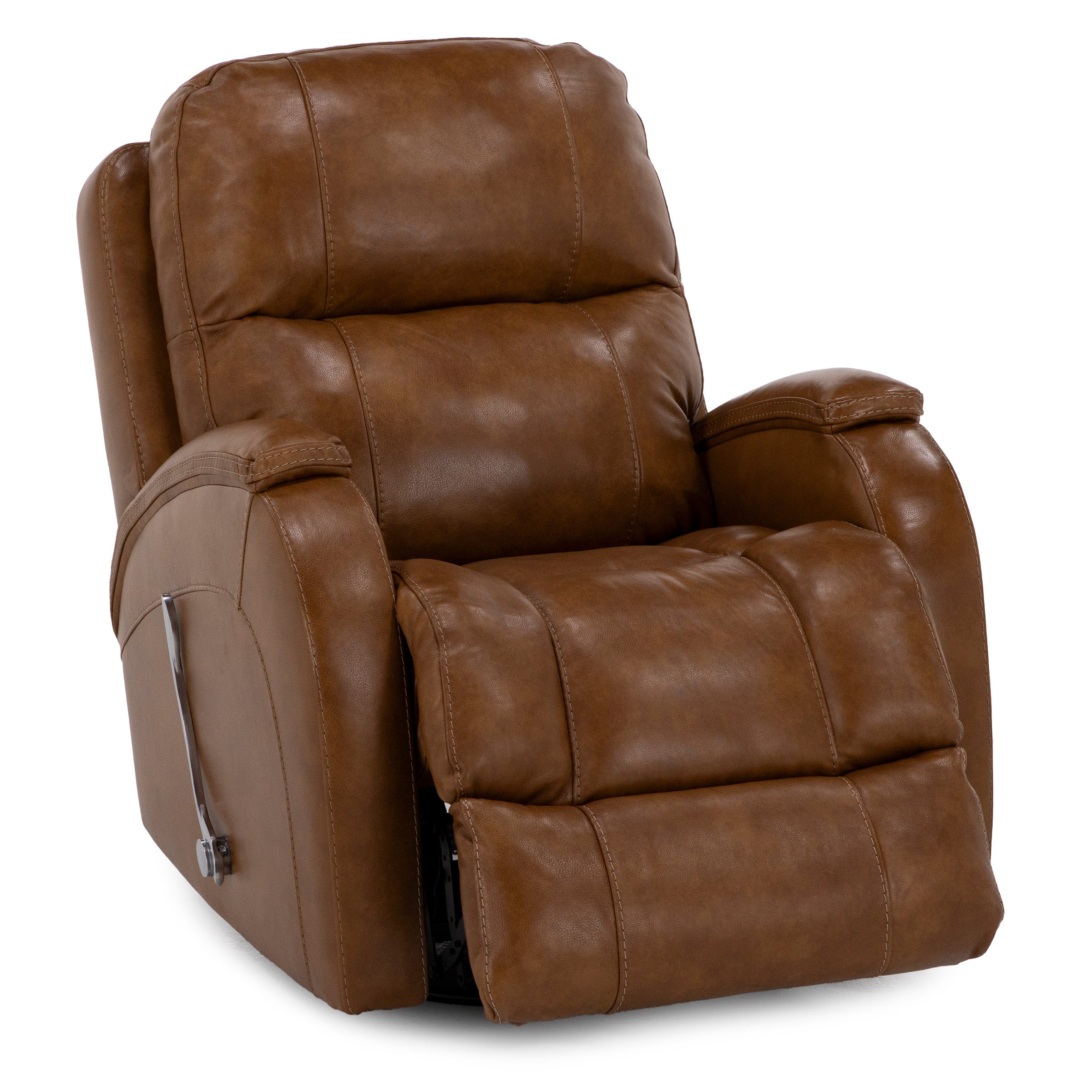 Tina Leather Swivel Glider Recliner