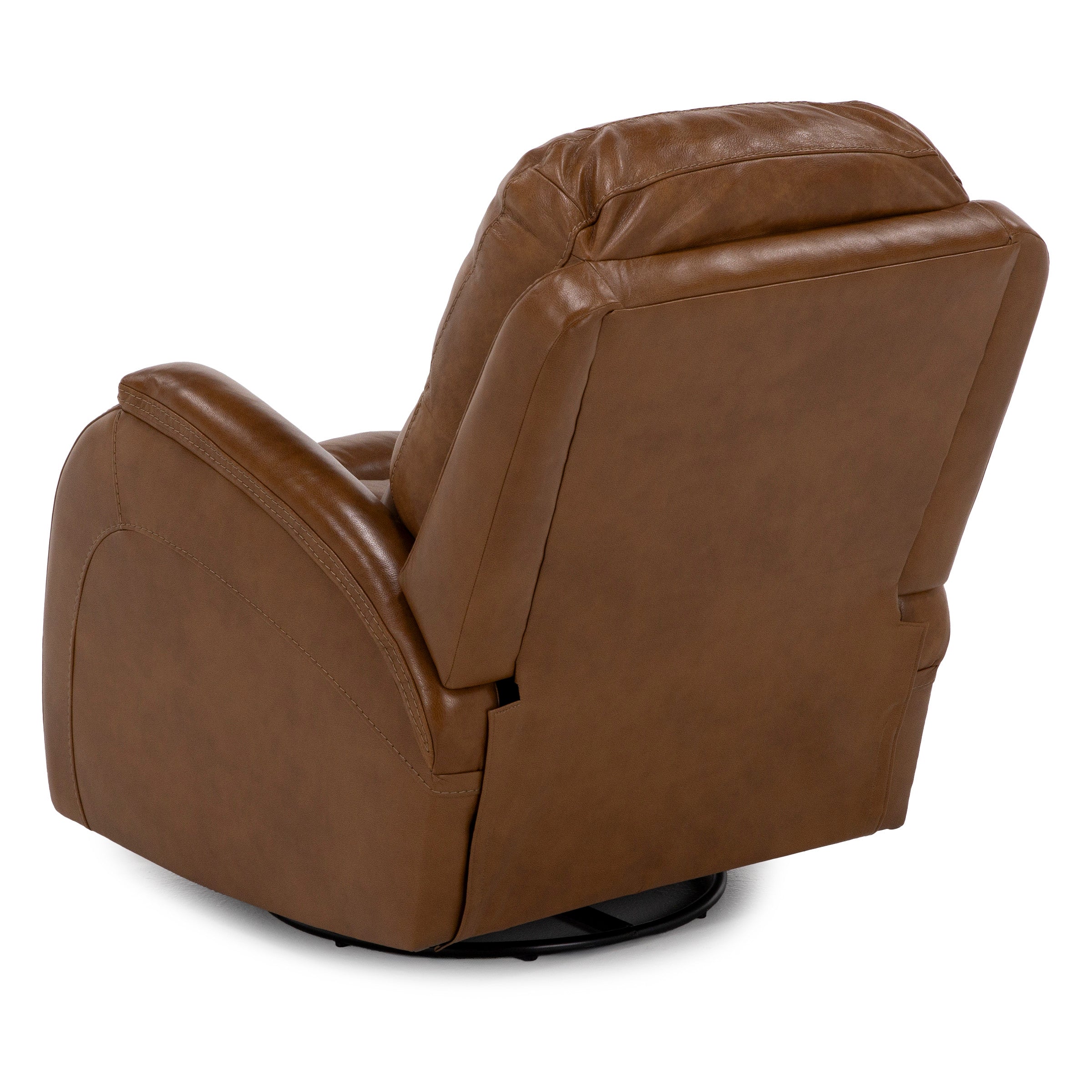 Tina Leather Swivel Glider Recliner