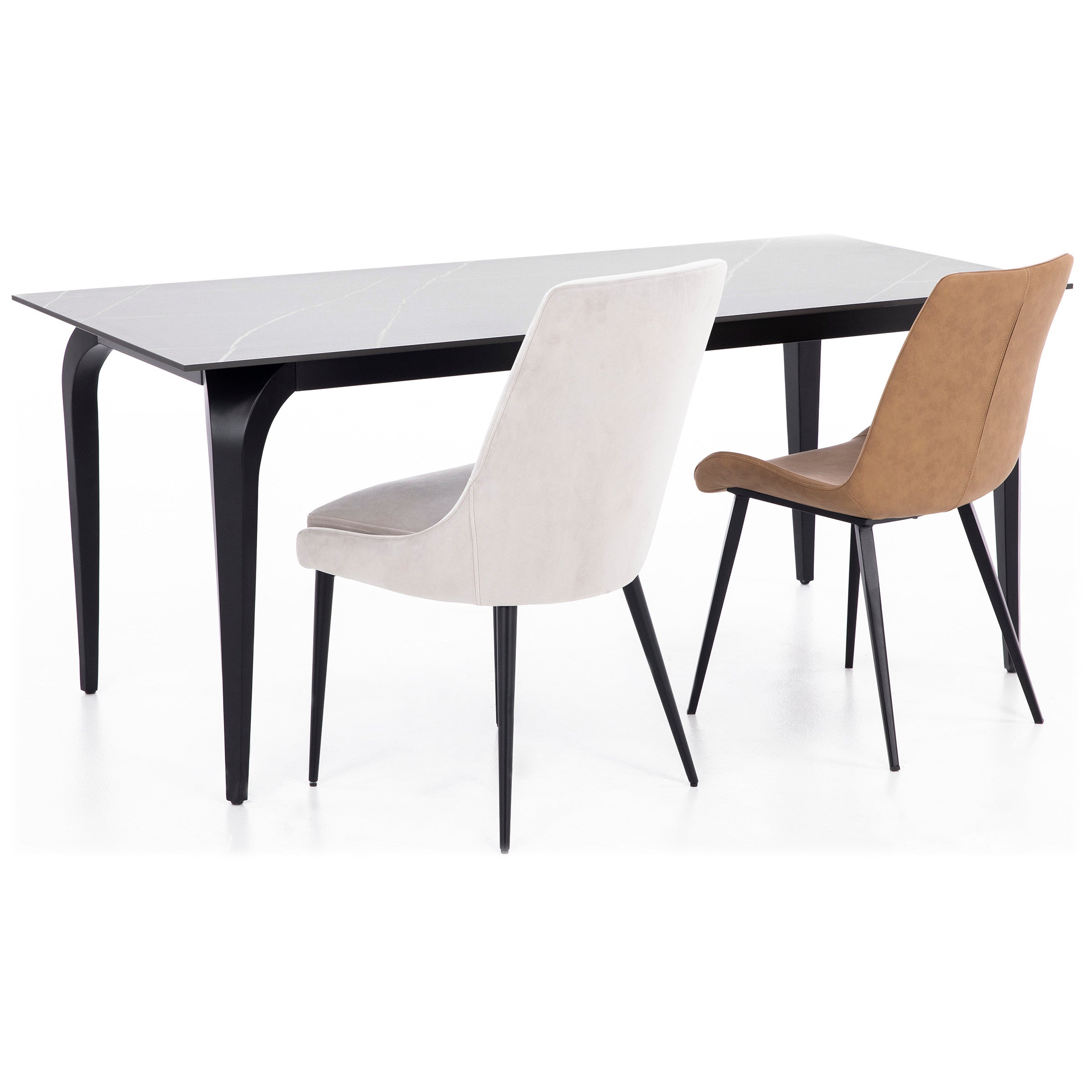Nile 71" Sintered Stone Dining Table