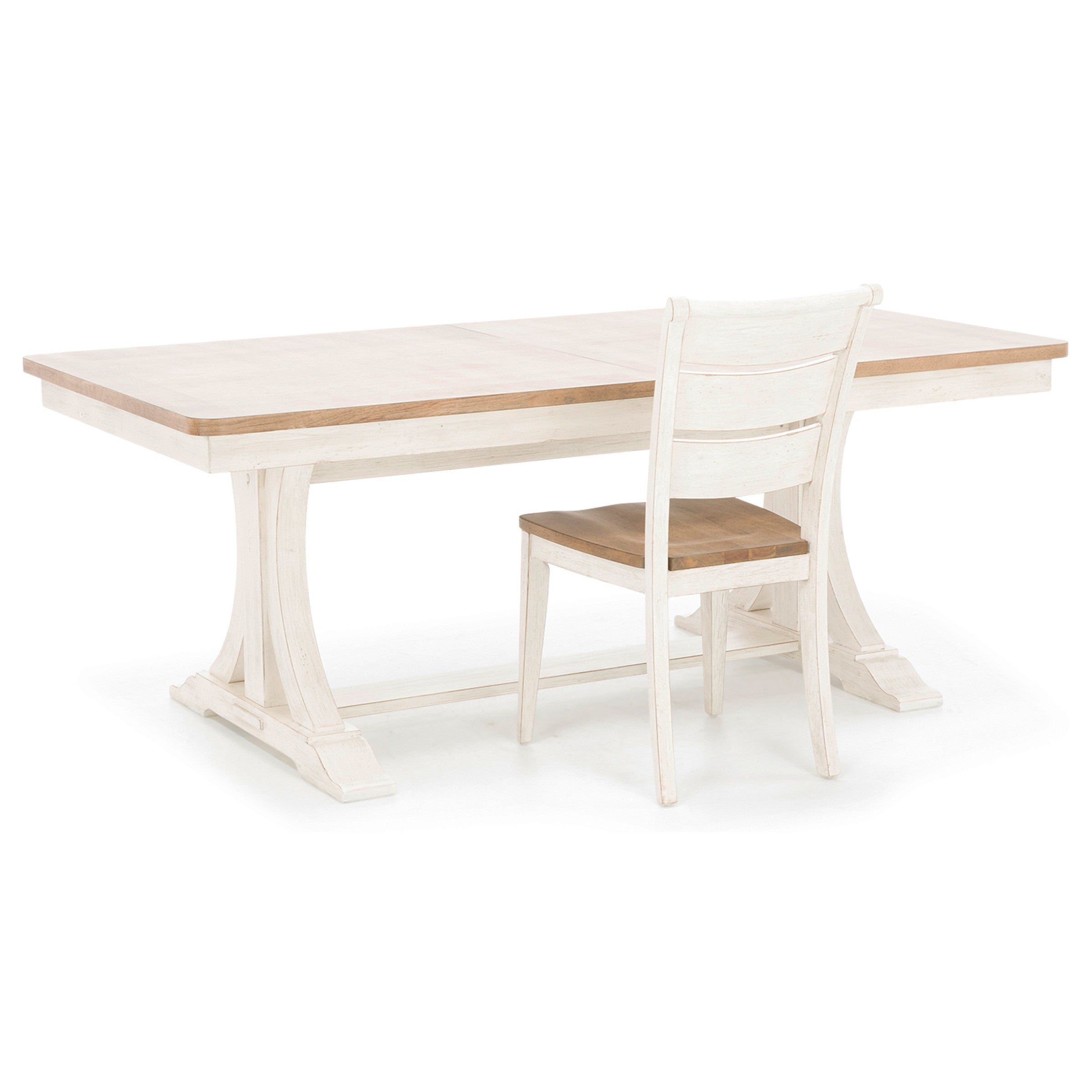 Farmhouse Reimagined 78-96" Trestle Dining Table