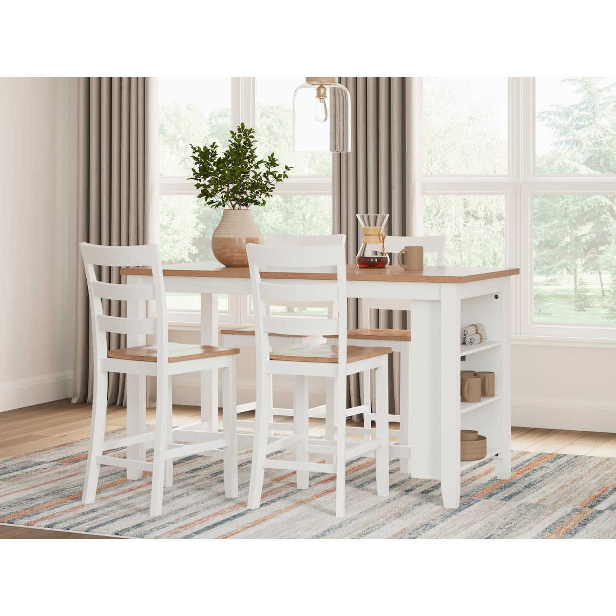 Caden 60" Counter Island Table