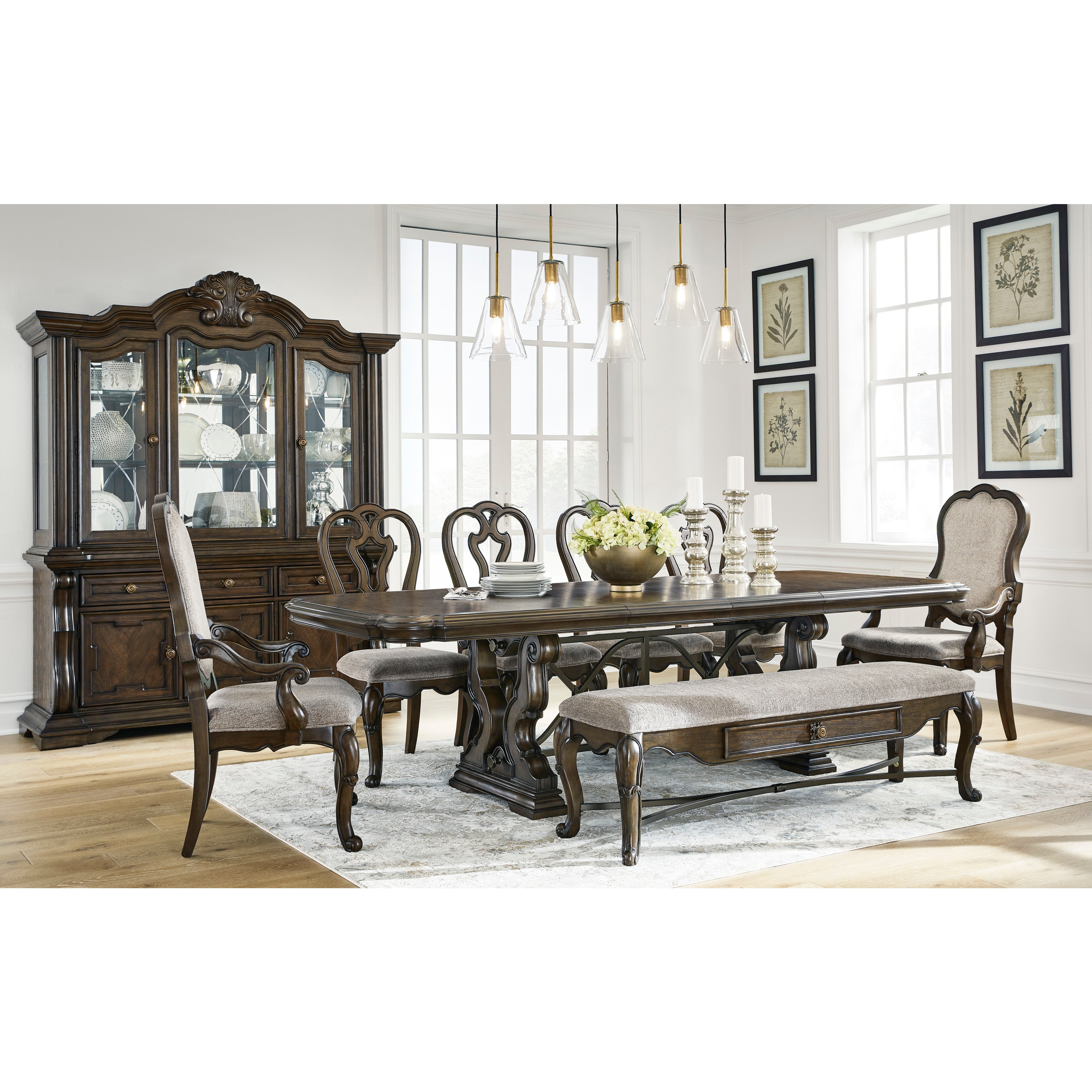 Monarch 72-108" Dining Table