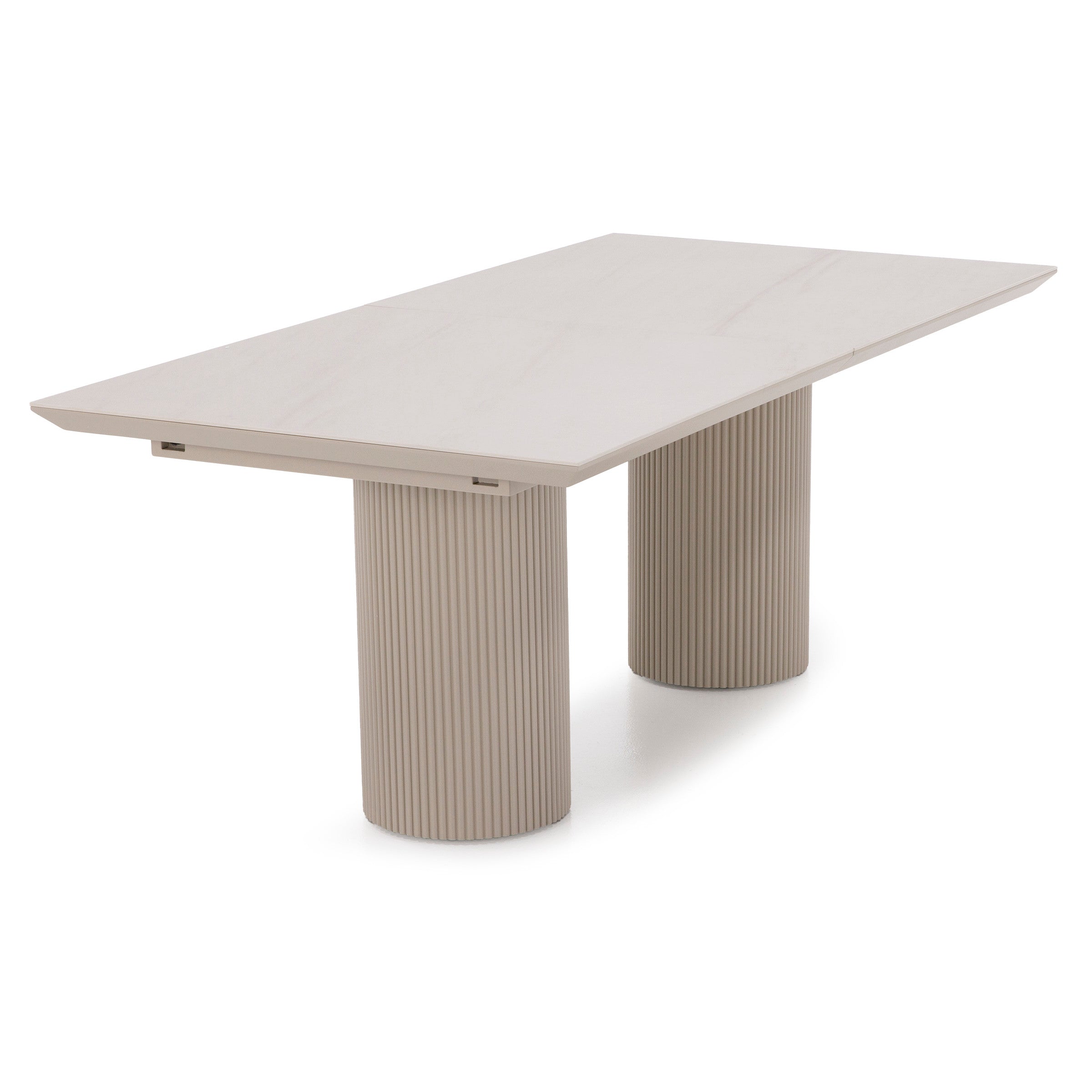 Opal 77-95" Sintered Stone Dining Table