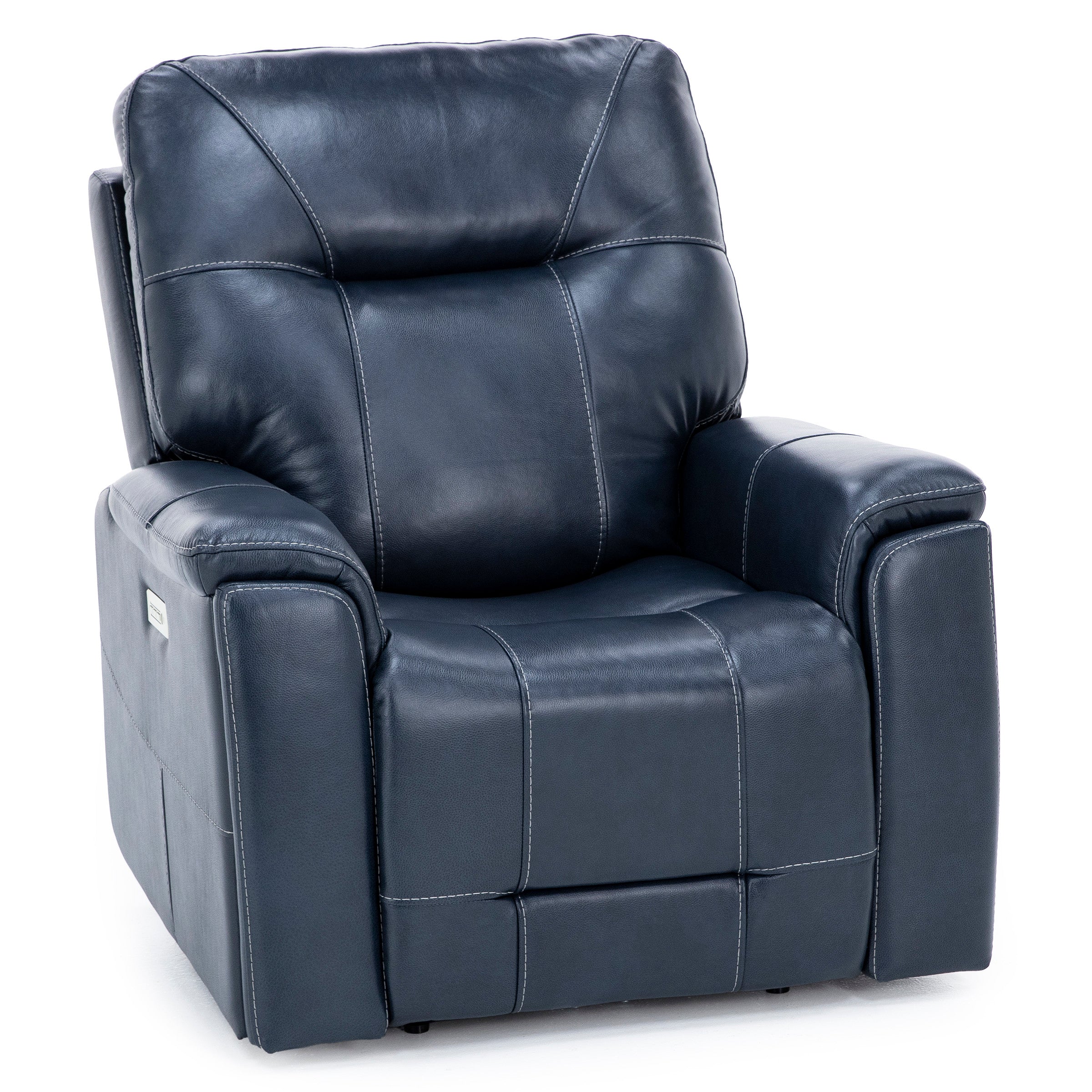 Matthew Leather Fully Loaded Zero Gravity Recliner With Hidden Cupholders