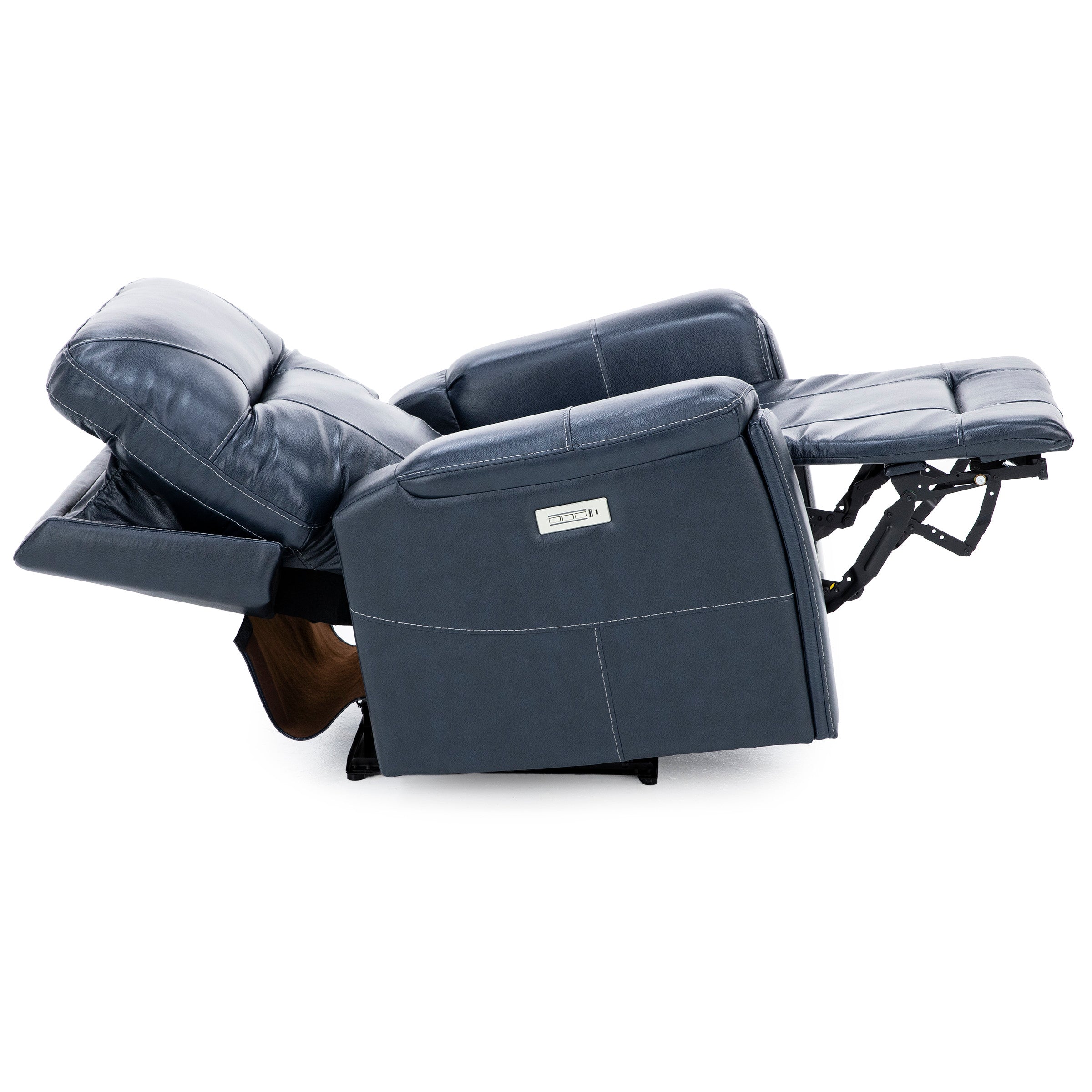 Matthew Leather Fully Loaded Zero Gravity Recliner With Hidden Cupholders