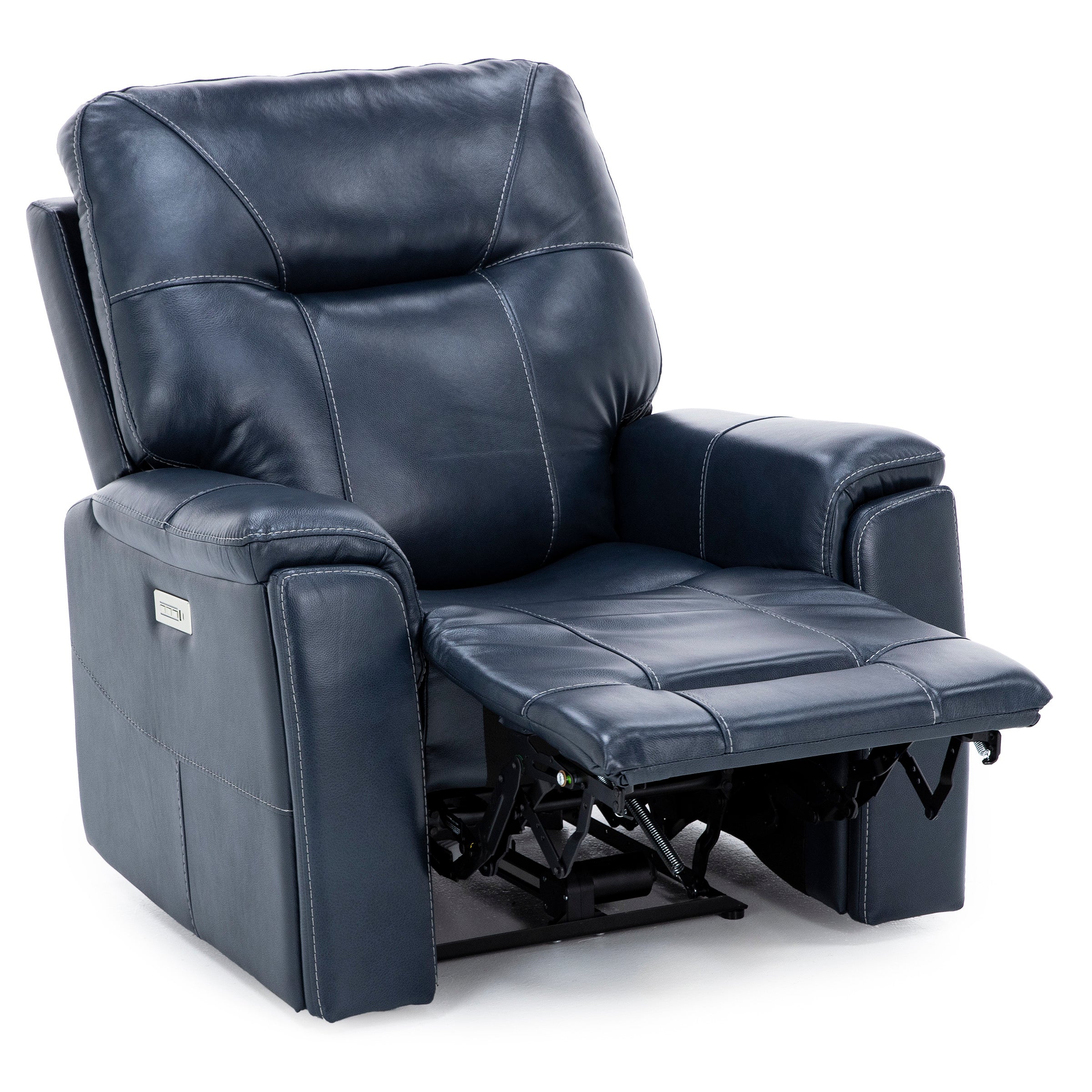 Matthew Leather Fully Loaded Zero Gravity Recliner With Hidden Cupholders