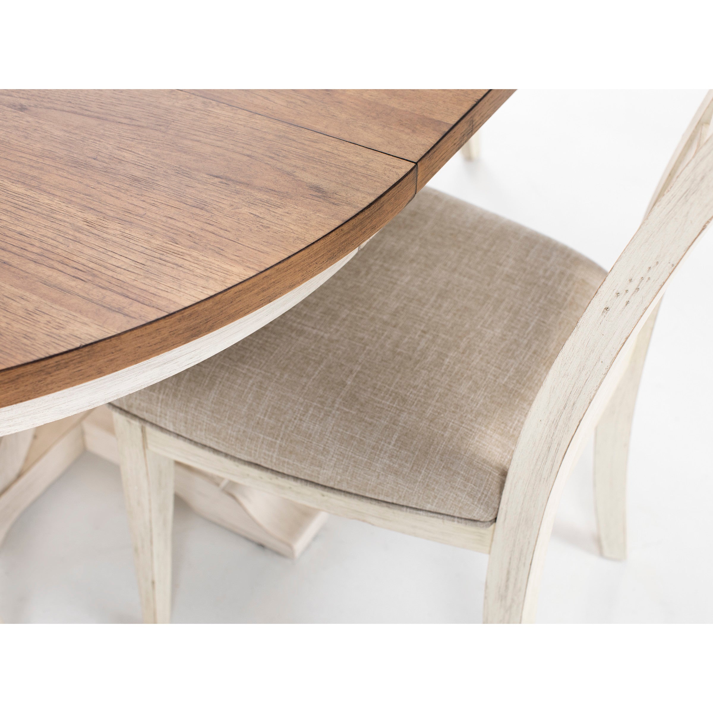 Farmhouse Reimagined 48-60" Round to Oval Dining Table