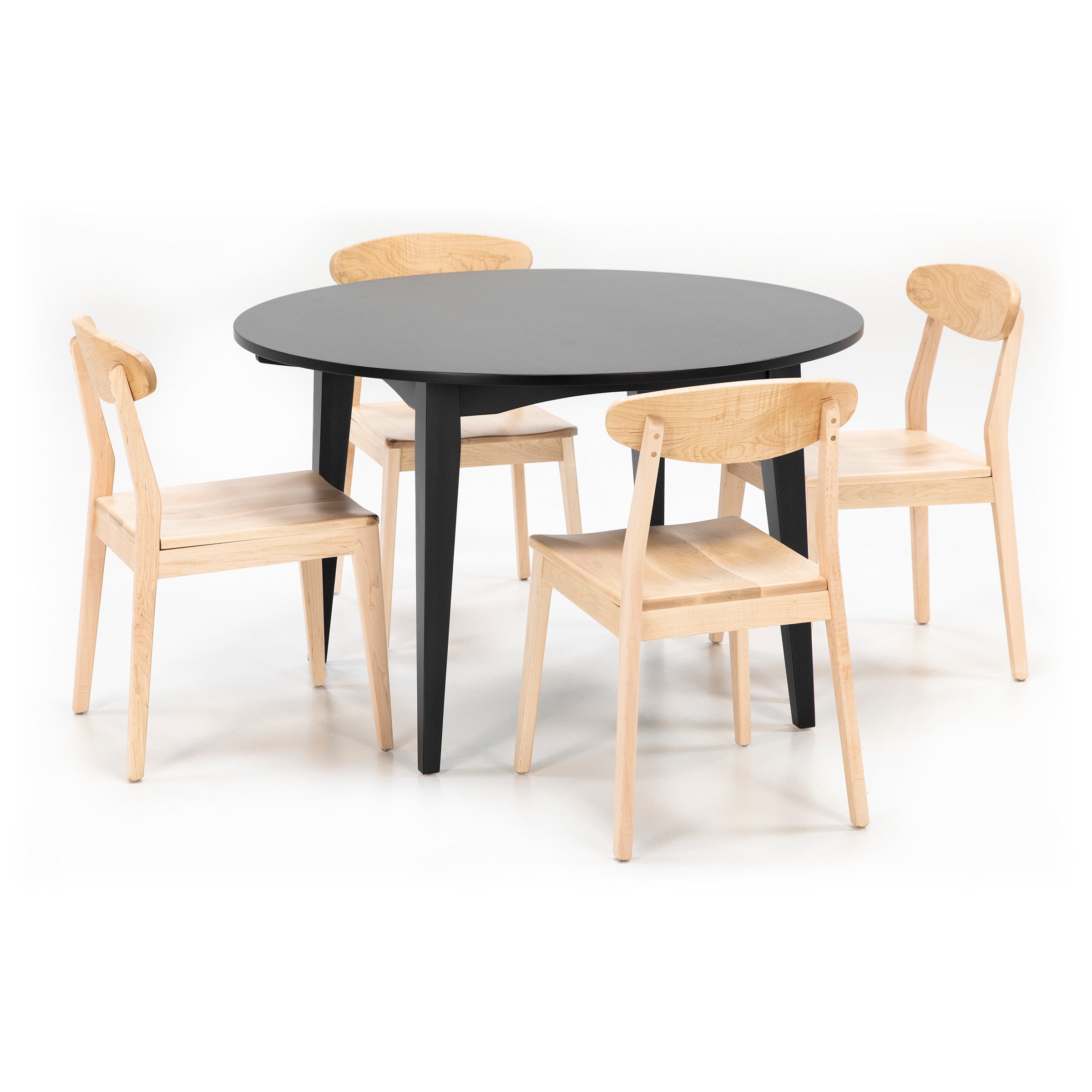 Studio Twenty Three 54" Round Table In Onyx M38