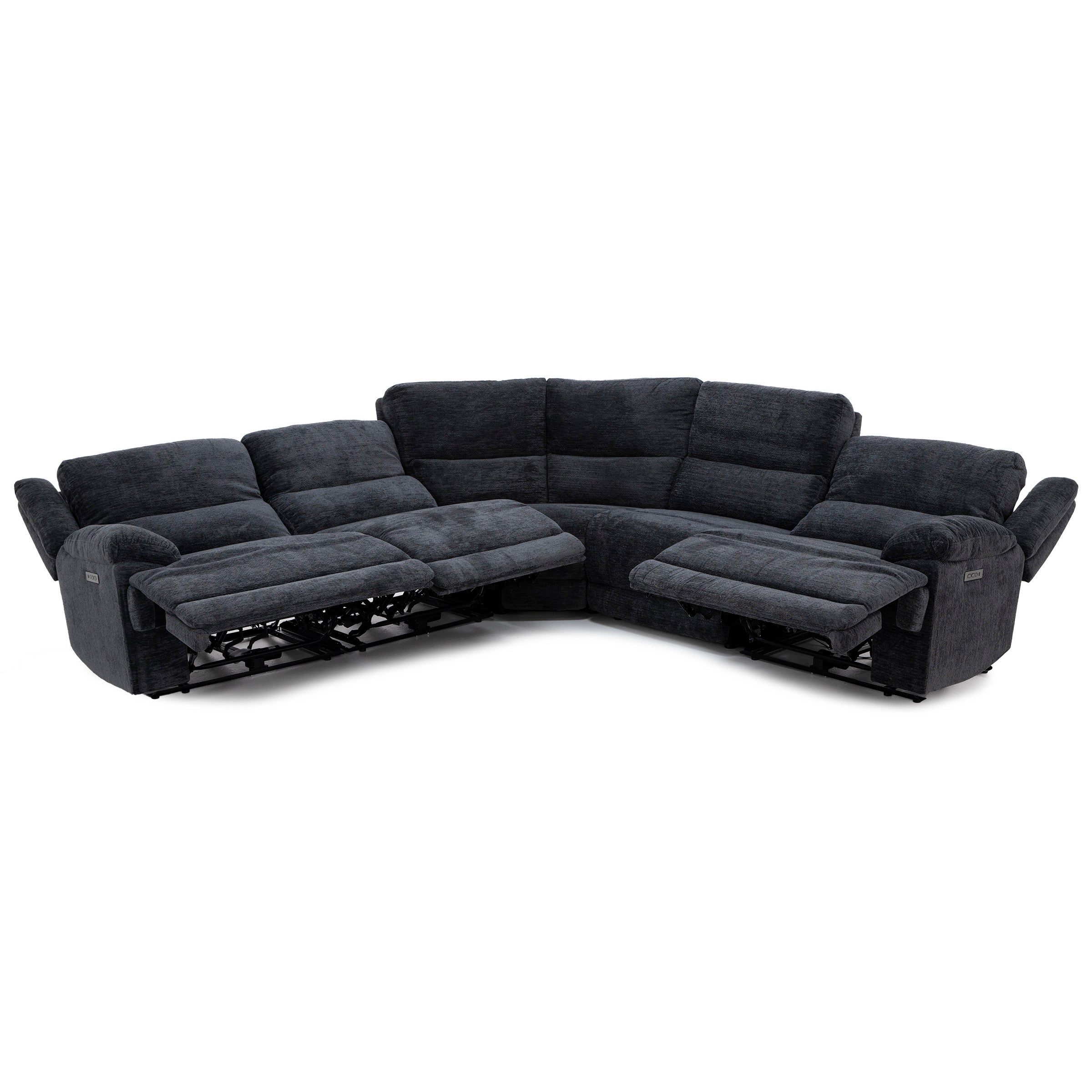 Lucie 5-Pc. Power Headrest Reclining Modular