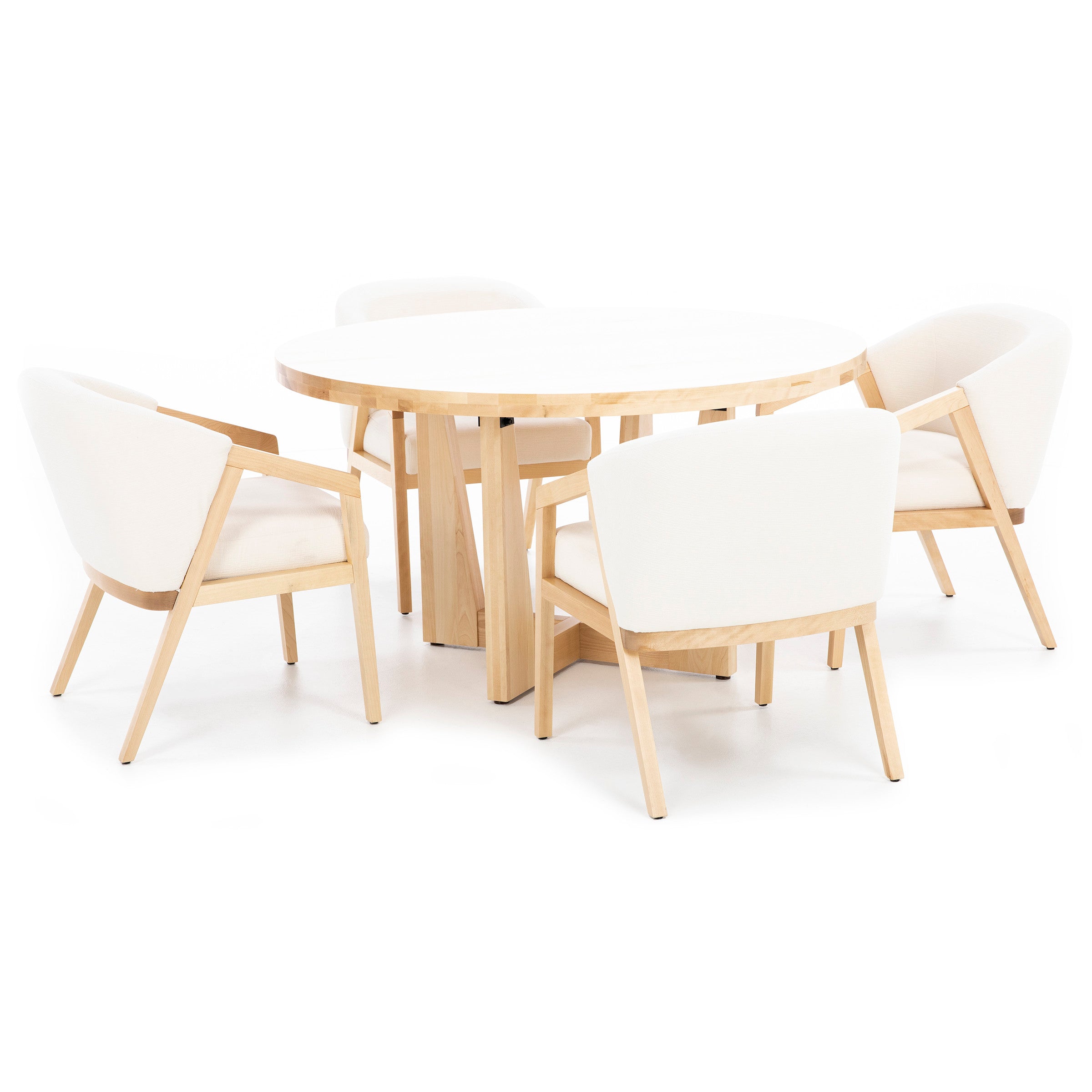 Canadel Modern 54" Round Dining Table
