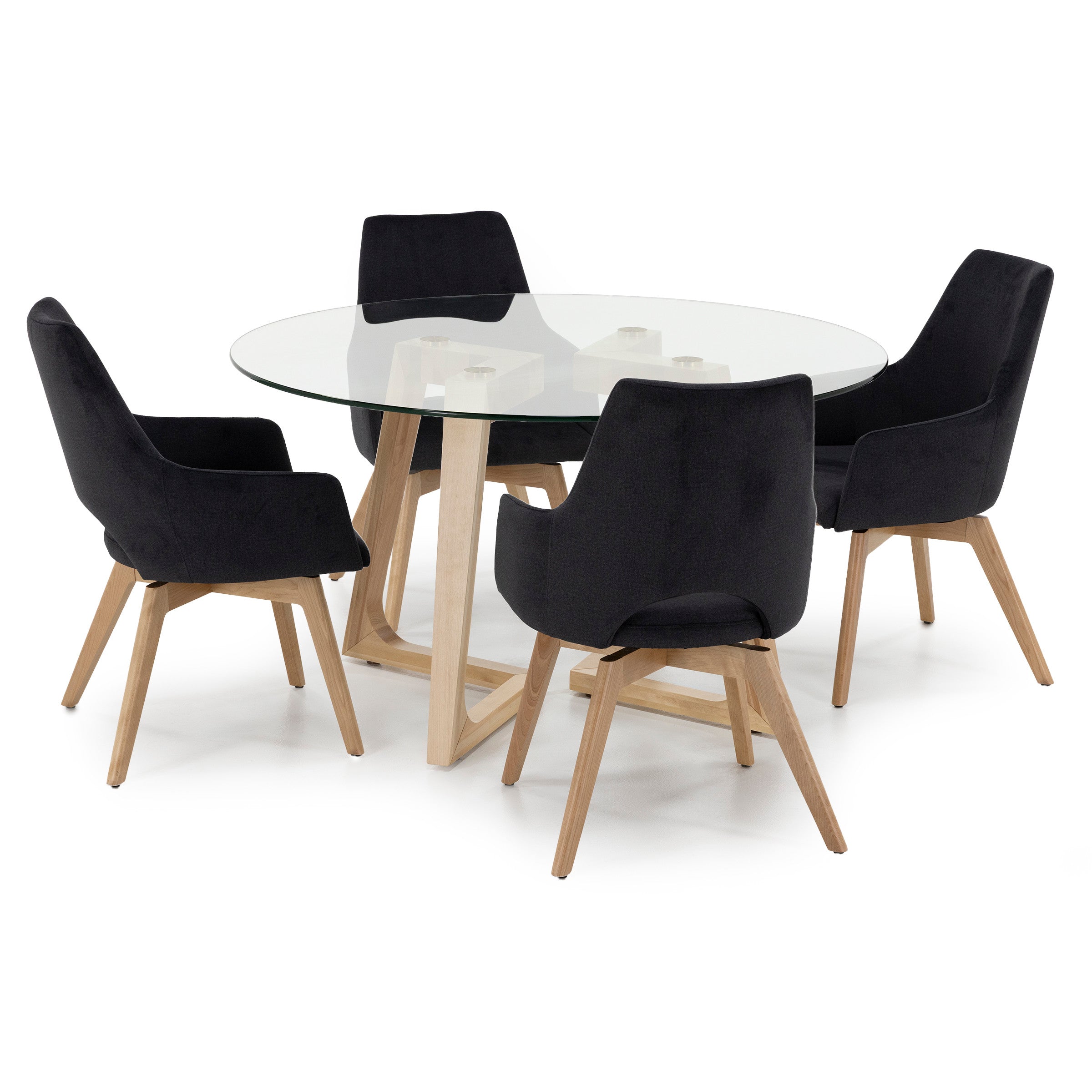 Canadel Modern 54" Round Dining Table