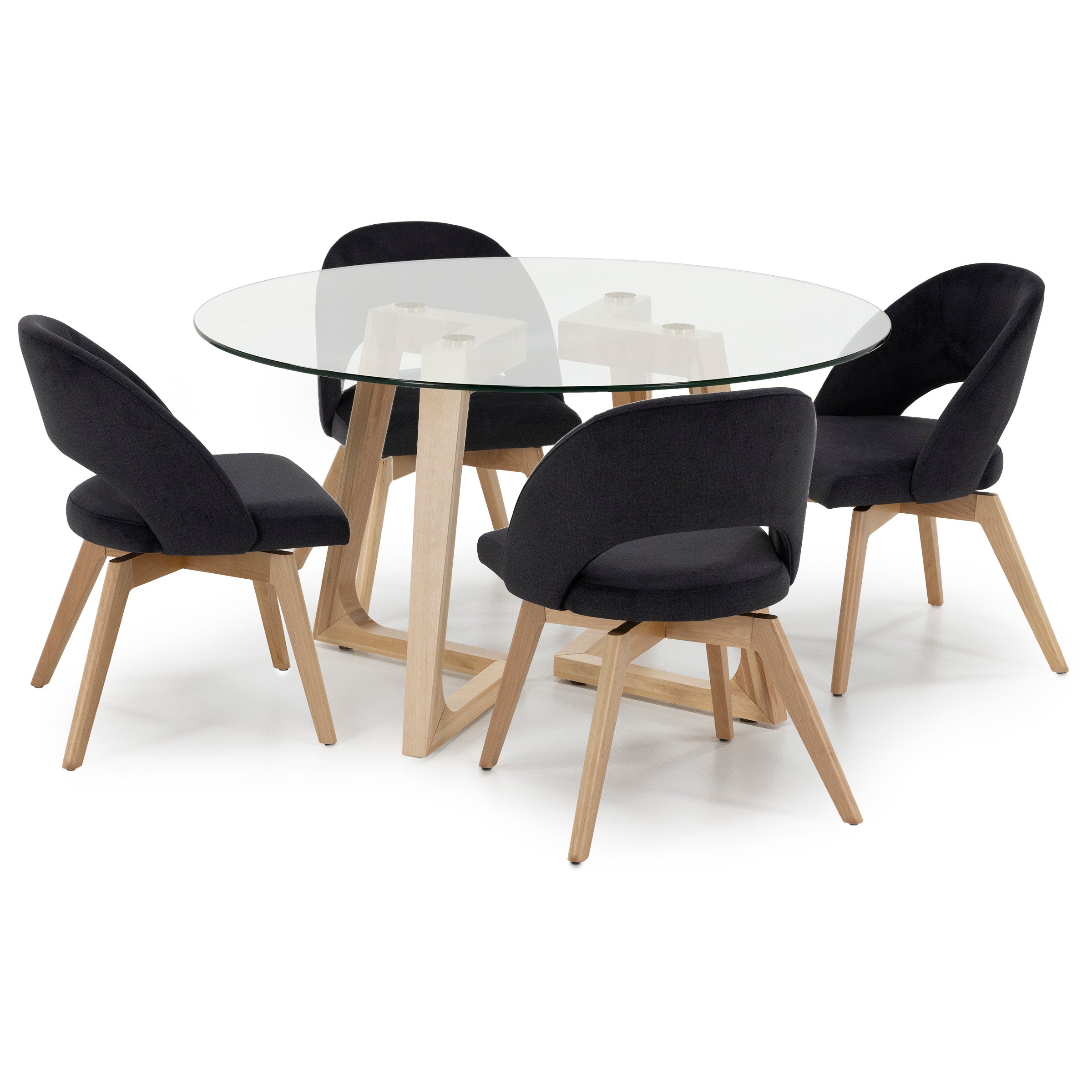 Canadel Modern 54" Round Dining Table