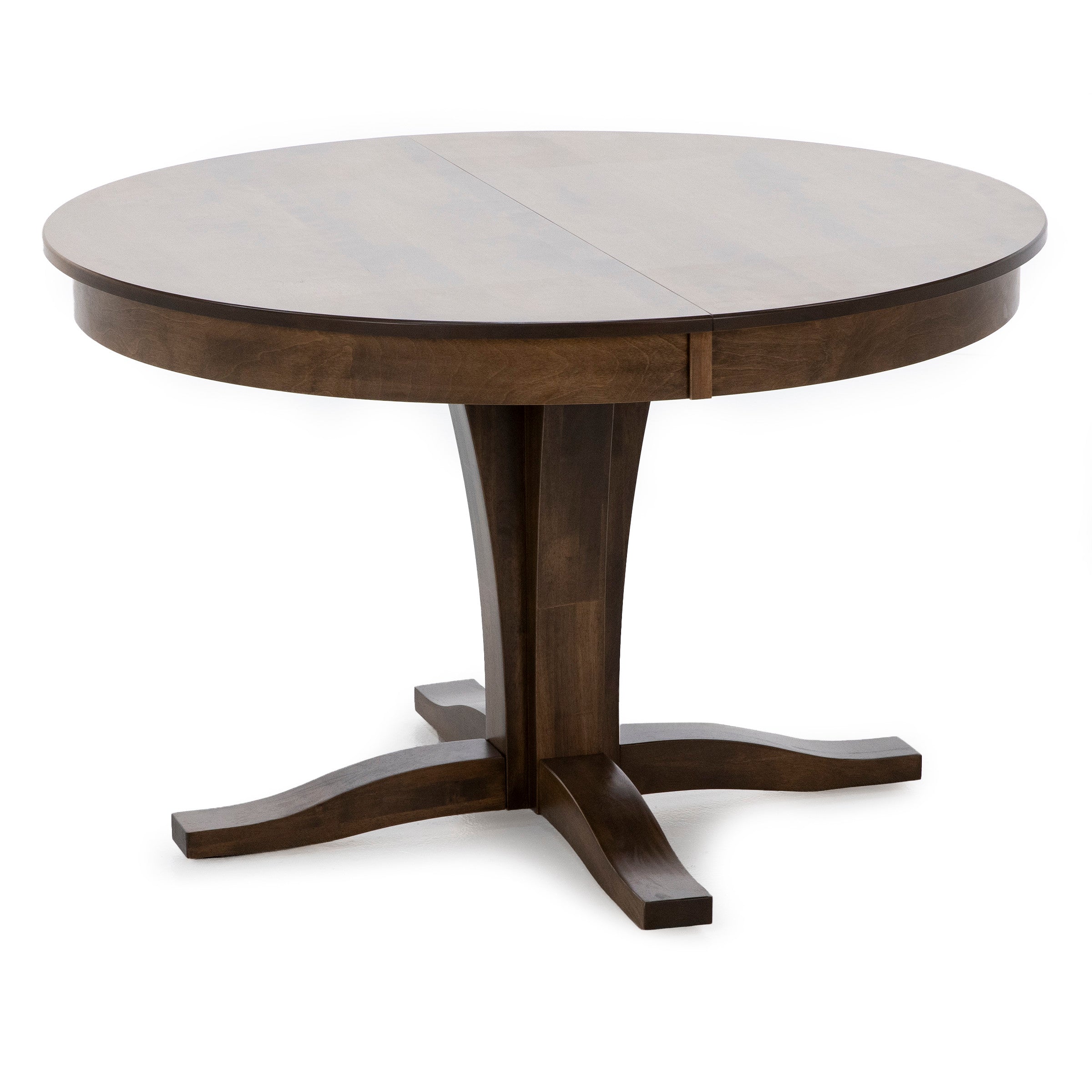 Canadel Gourmet 48-68" Round To Oval Dining Table In 25 Pecan Washed
