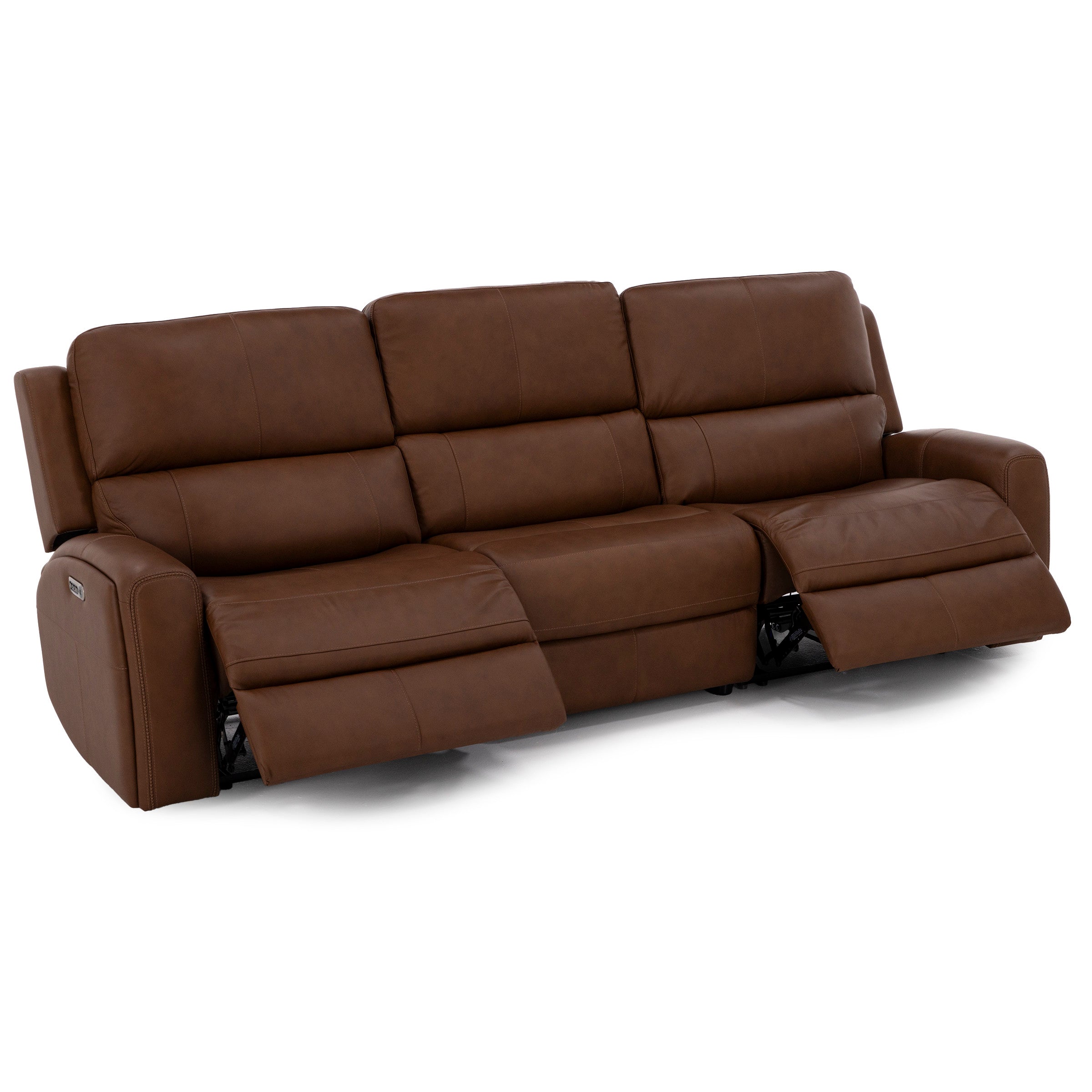 Flexsteel Landon 3-Pc. Leather Fully Loaded Zero Gravity Reclining Sofa