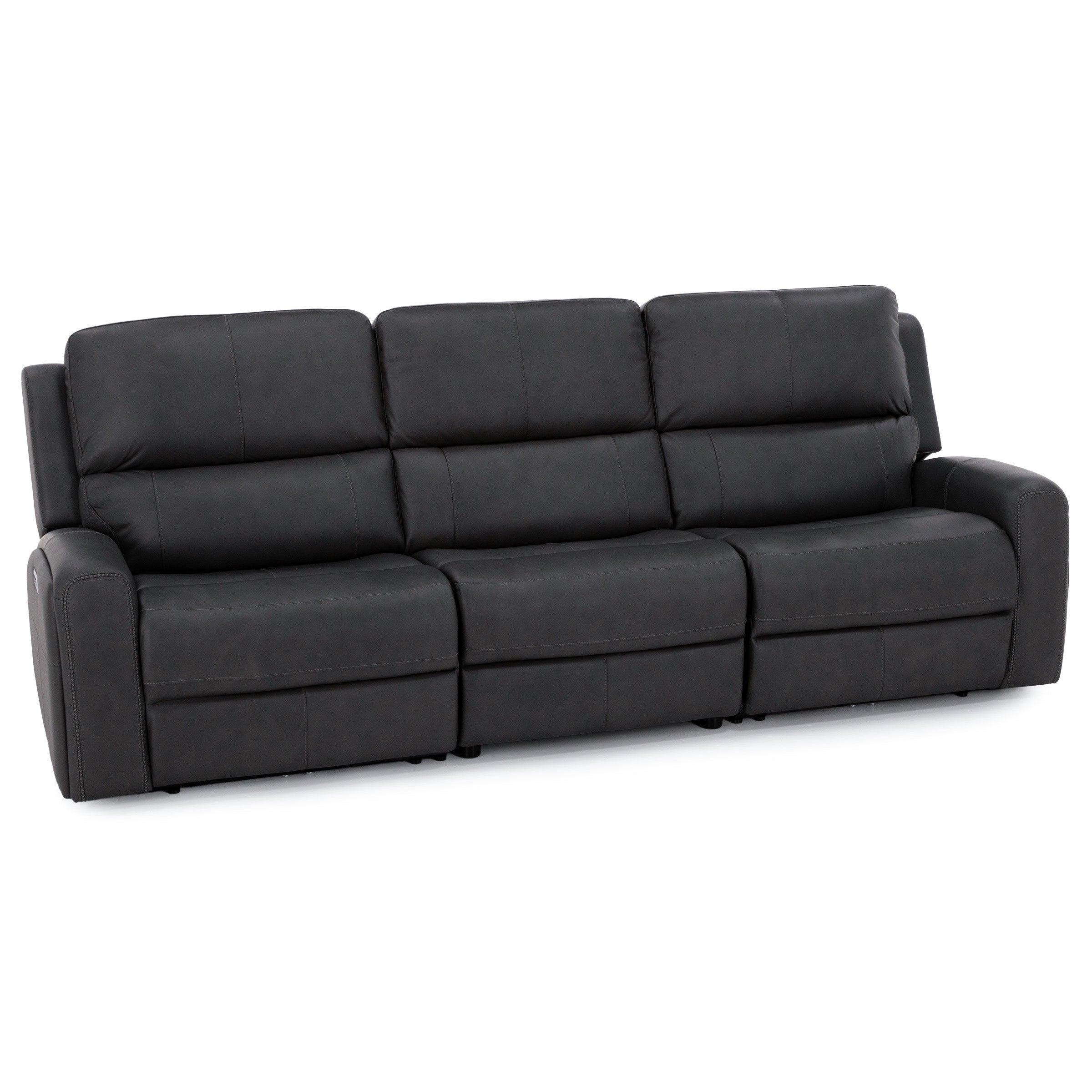 Flexsteel Landon 3-Pc. Leather Fully Loaded Zero Gravity Reclining Sofa
