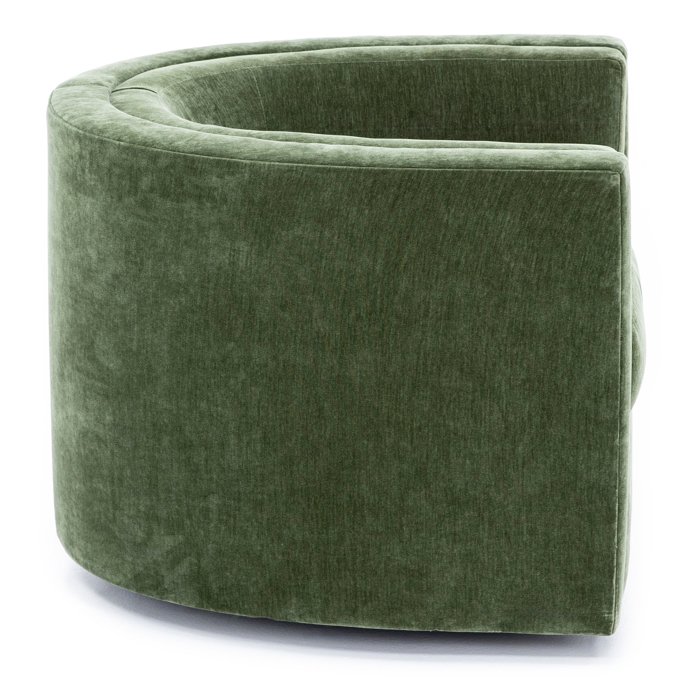 Crease Swivel Accent Chair