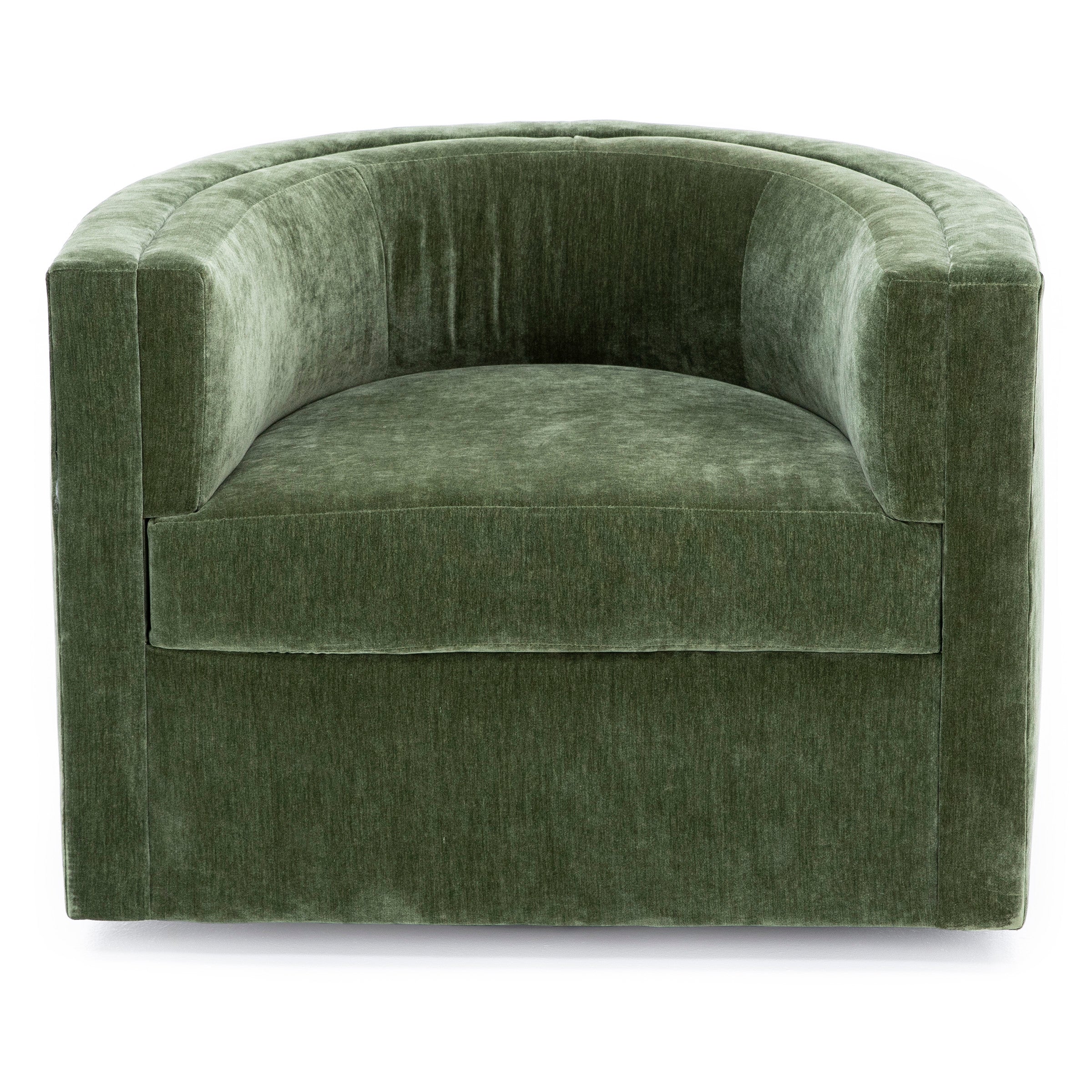Crease Swivel Accent Chair
