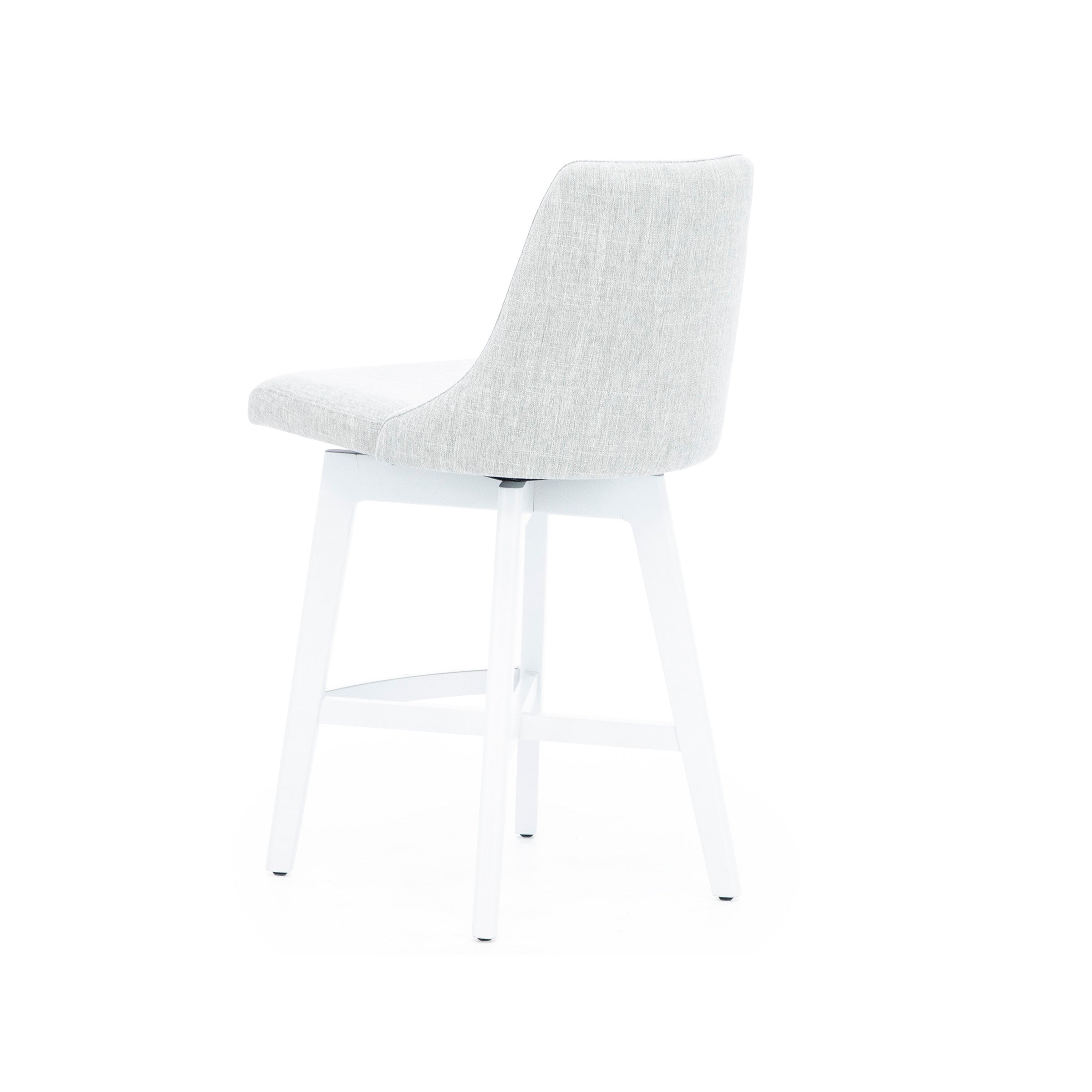 Canadel Downtown 25.25" Upholstered Swivel Stool 8141