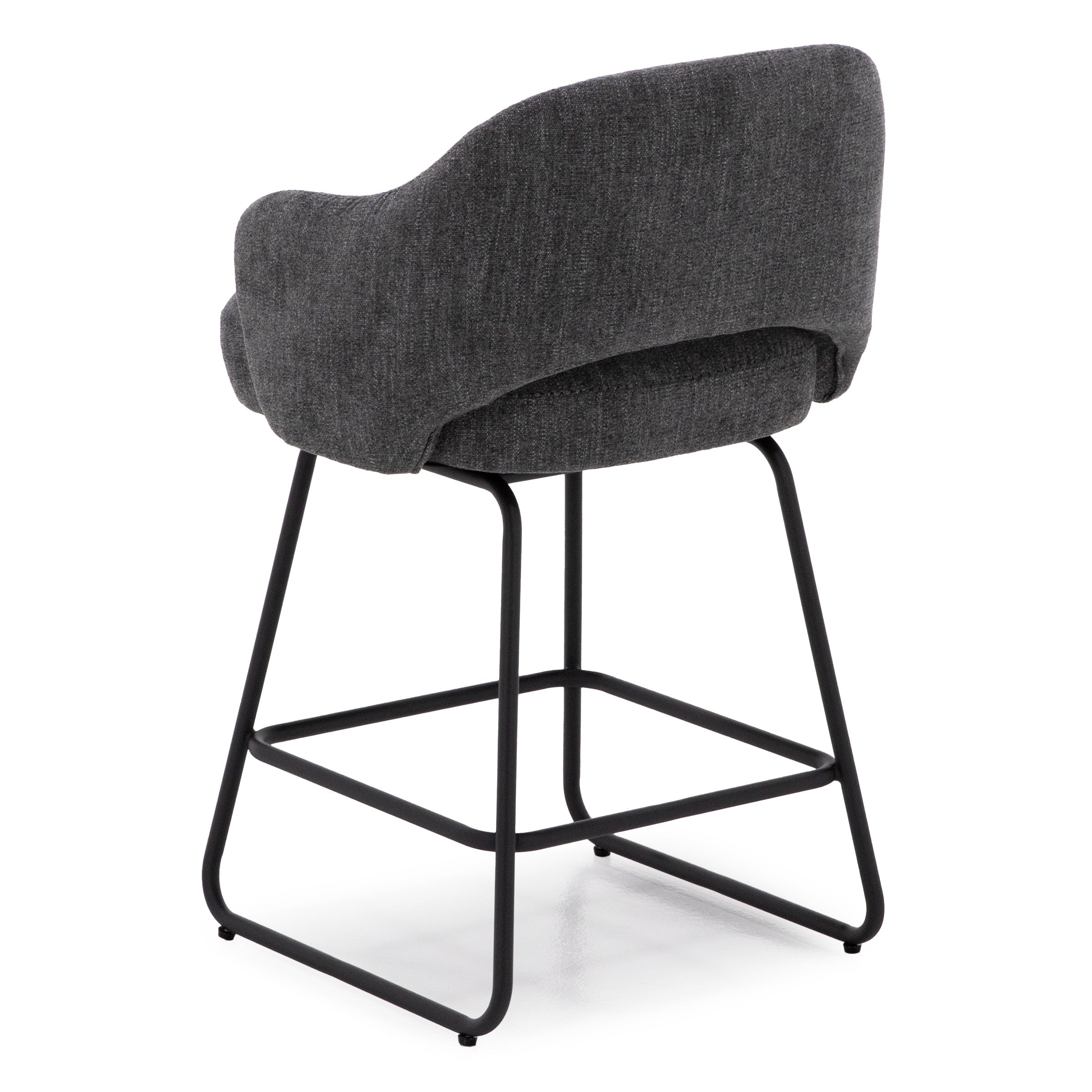 Asher 26" Swivel Counter Upholstered Stool