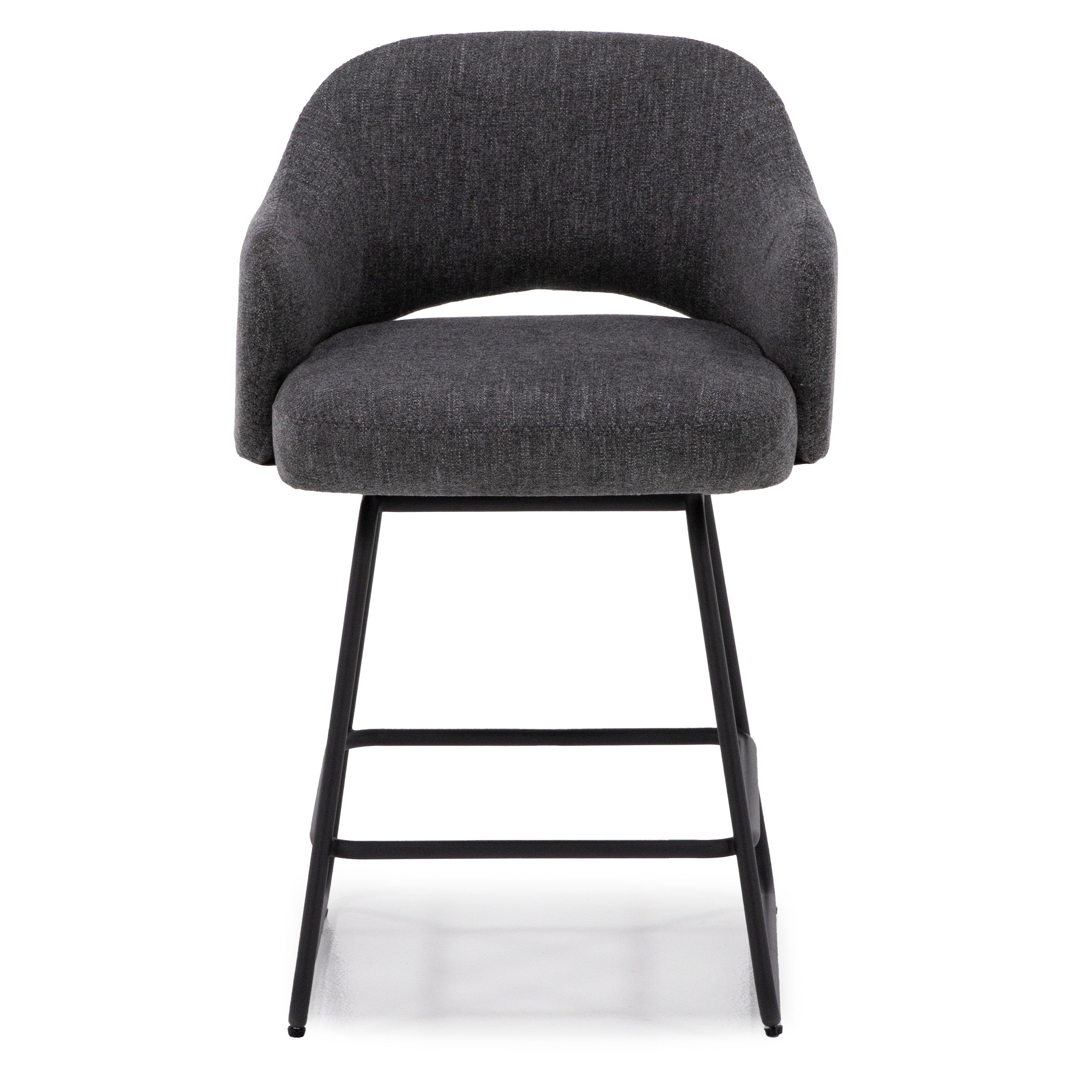 Asher 26" Swivel Counter Upholstered Stool