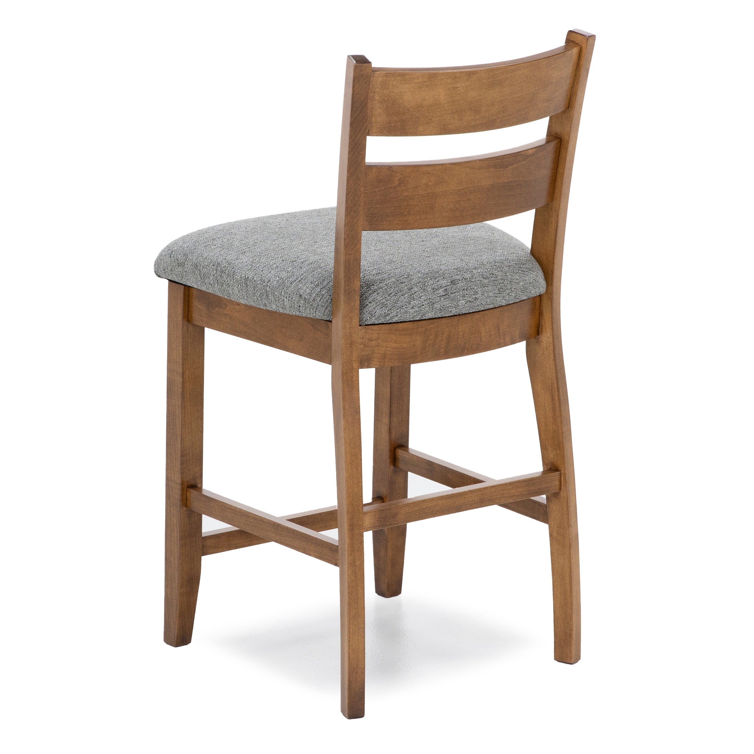 Lillian Ladder Back Upholstered Counter Stool