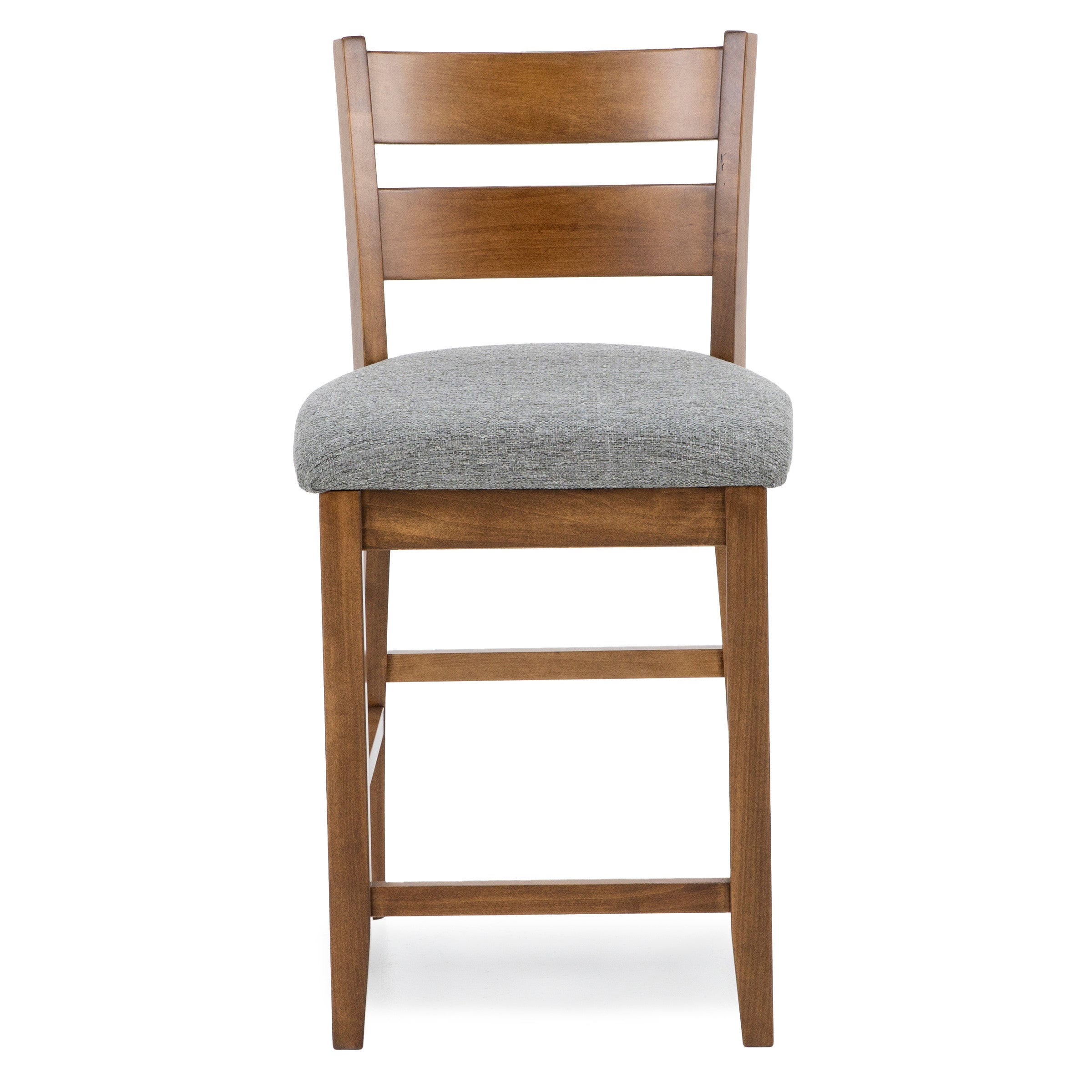 Lillian Ladder Back Upholstered Counter Stool