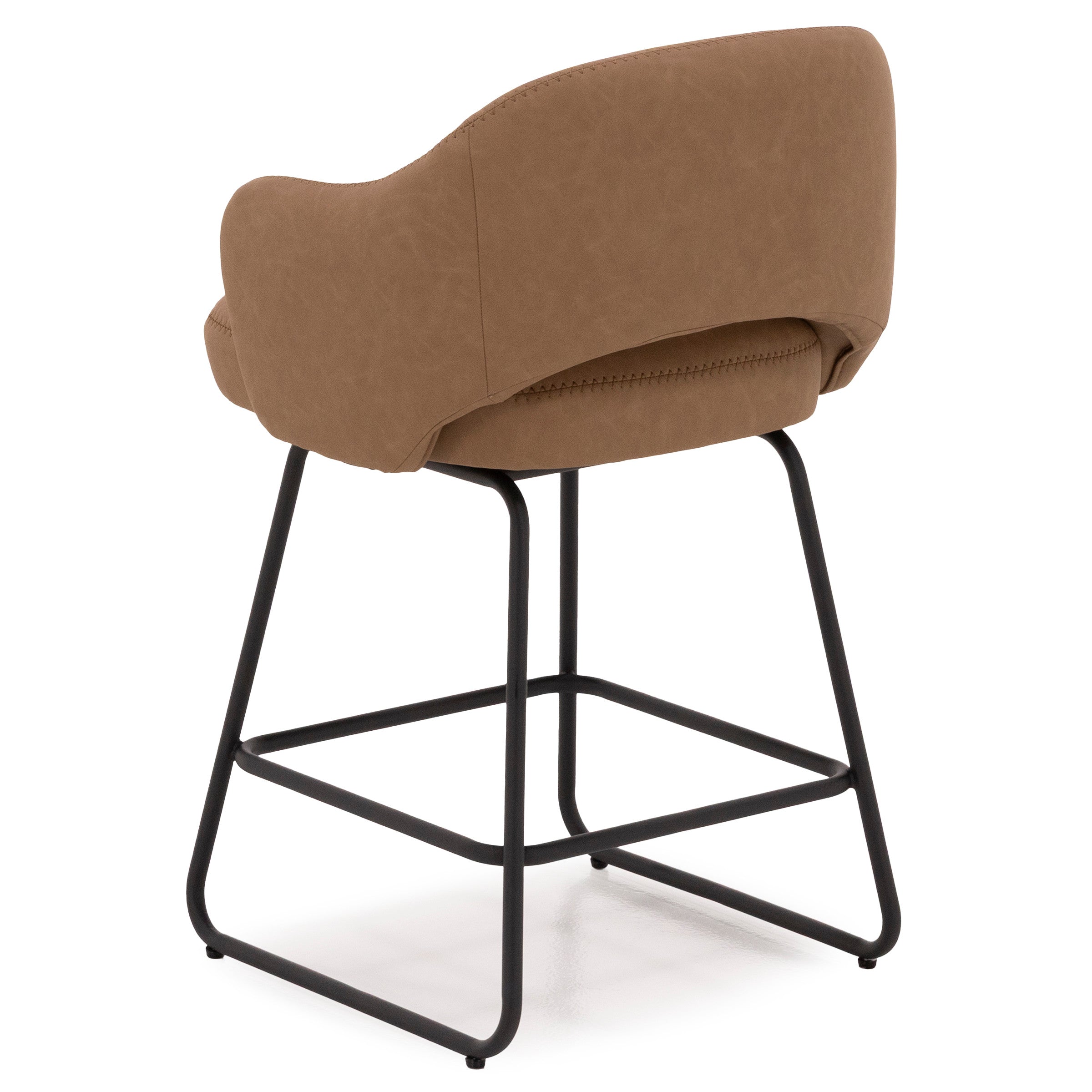 Asher 26" Swivel Counter Upholstered Stool