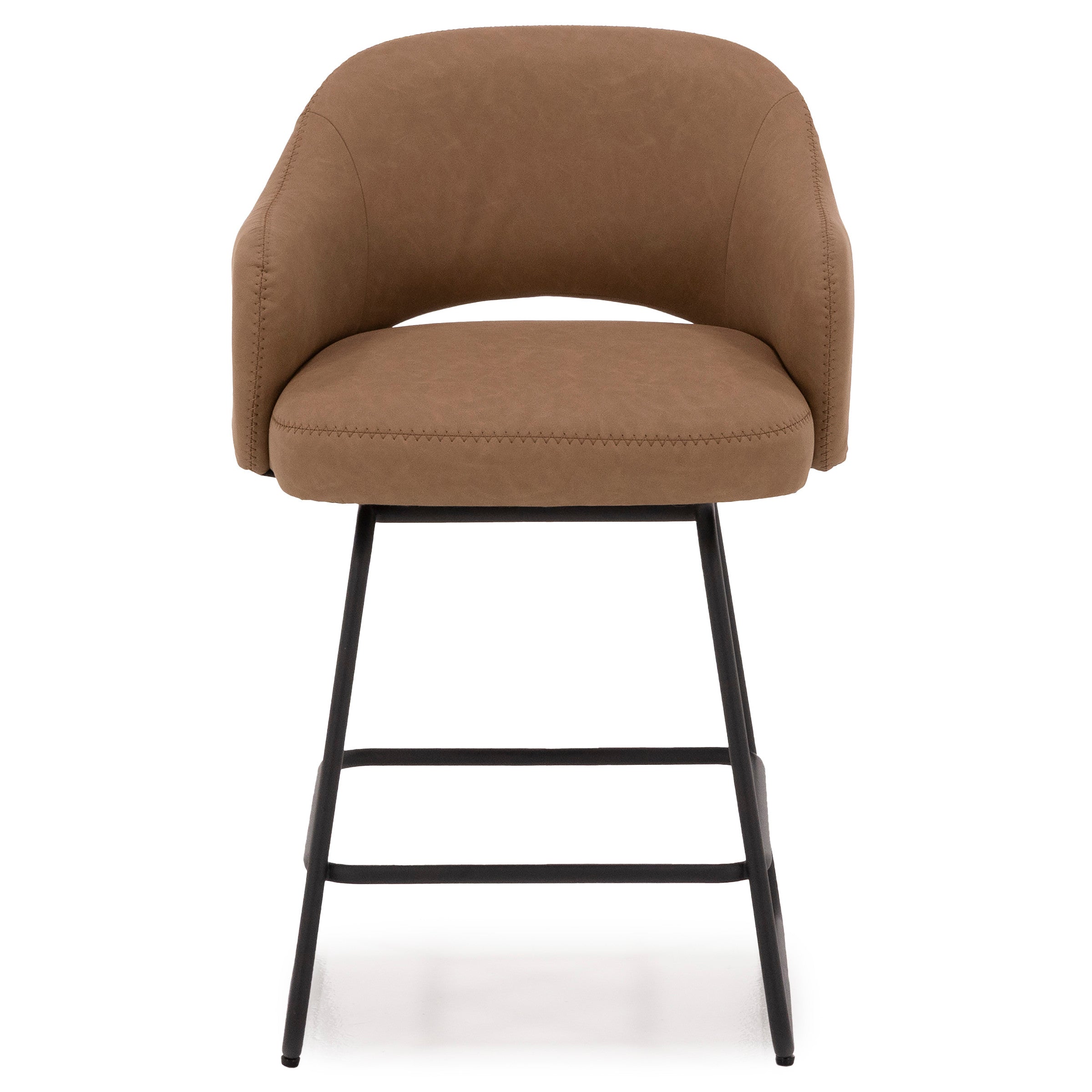 Asher 26" Swivel Counter Upholstered Stool