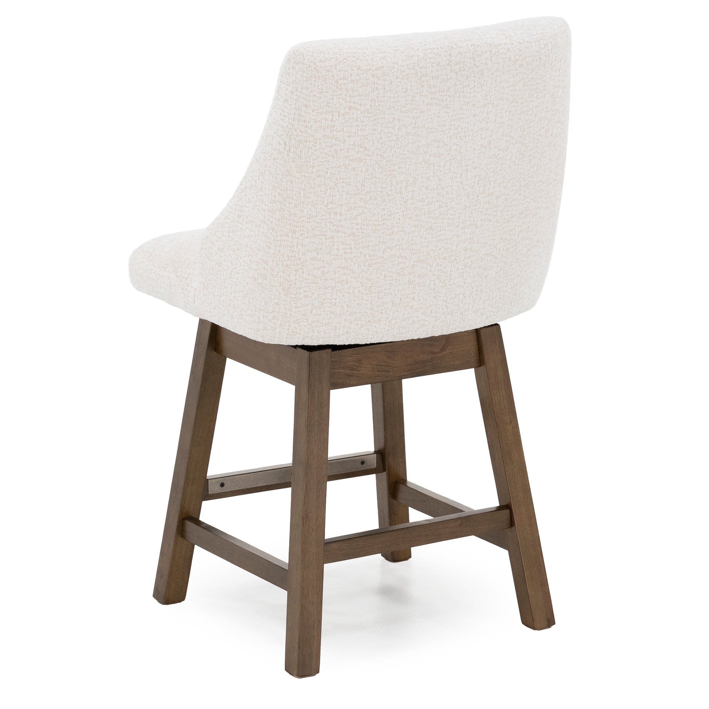 Rachel 24" Upholstered Swivel Counter Stool