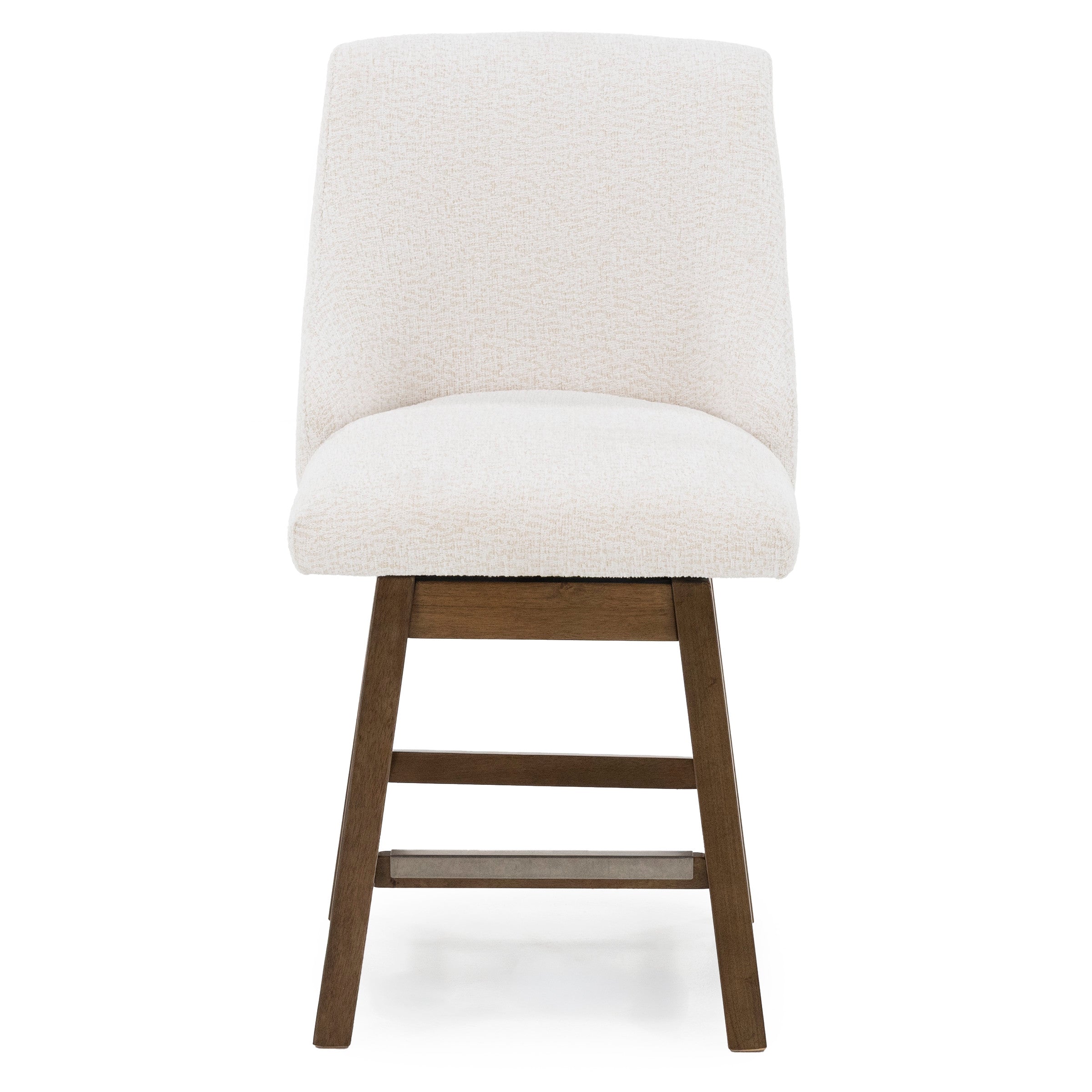 Rachel 24" Upholstered Swivel Counter Stool