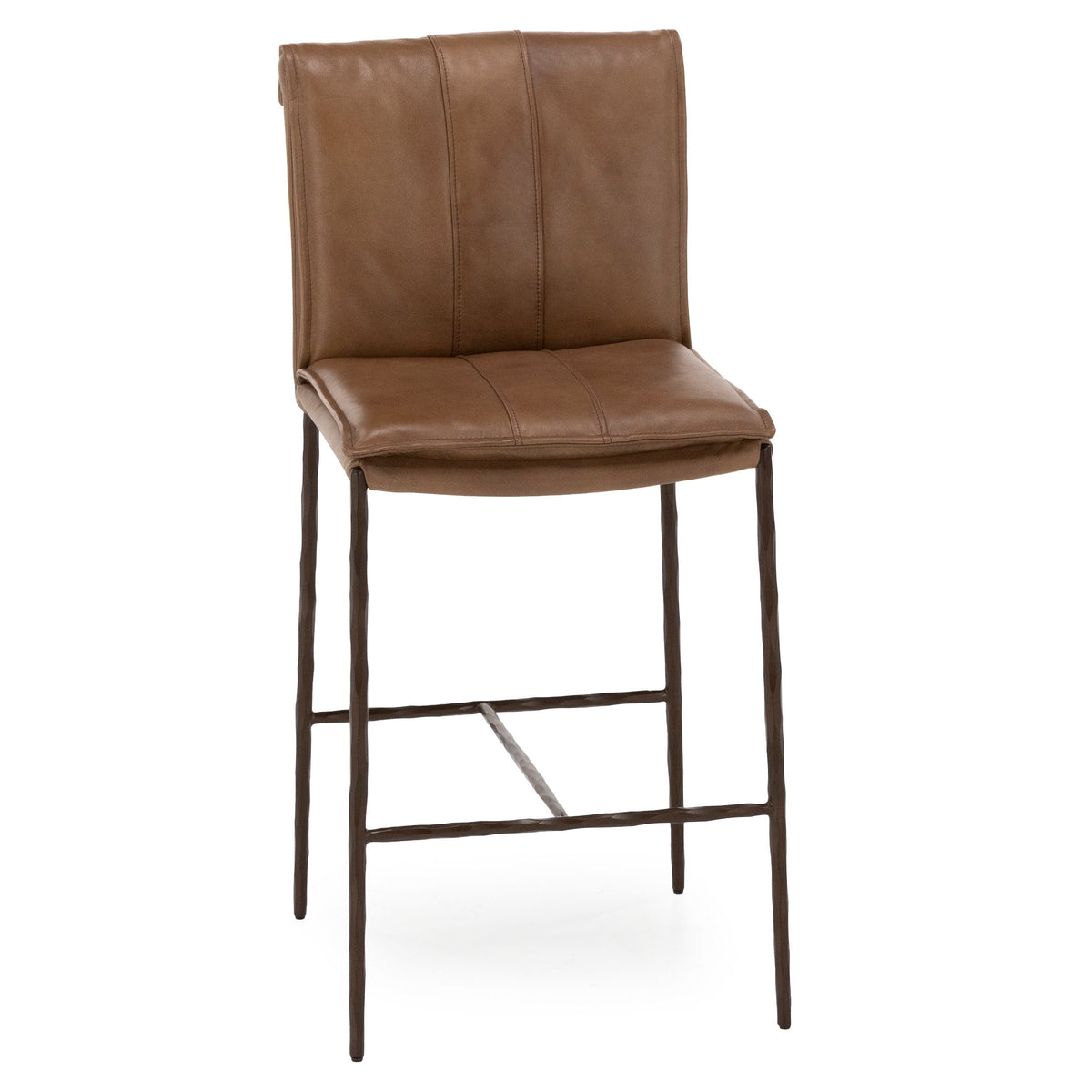 Mayer Leather Stool