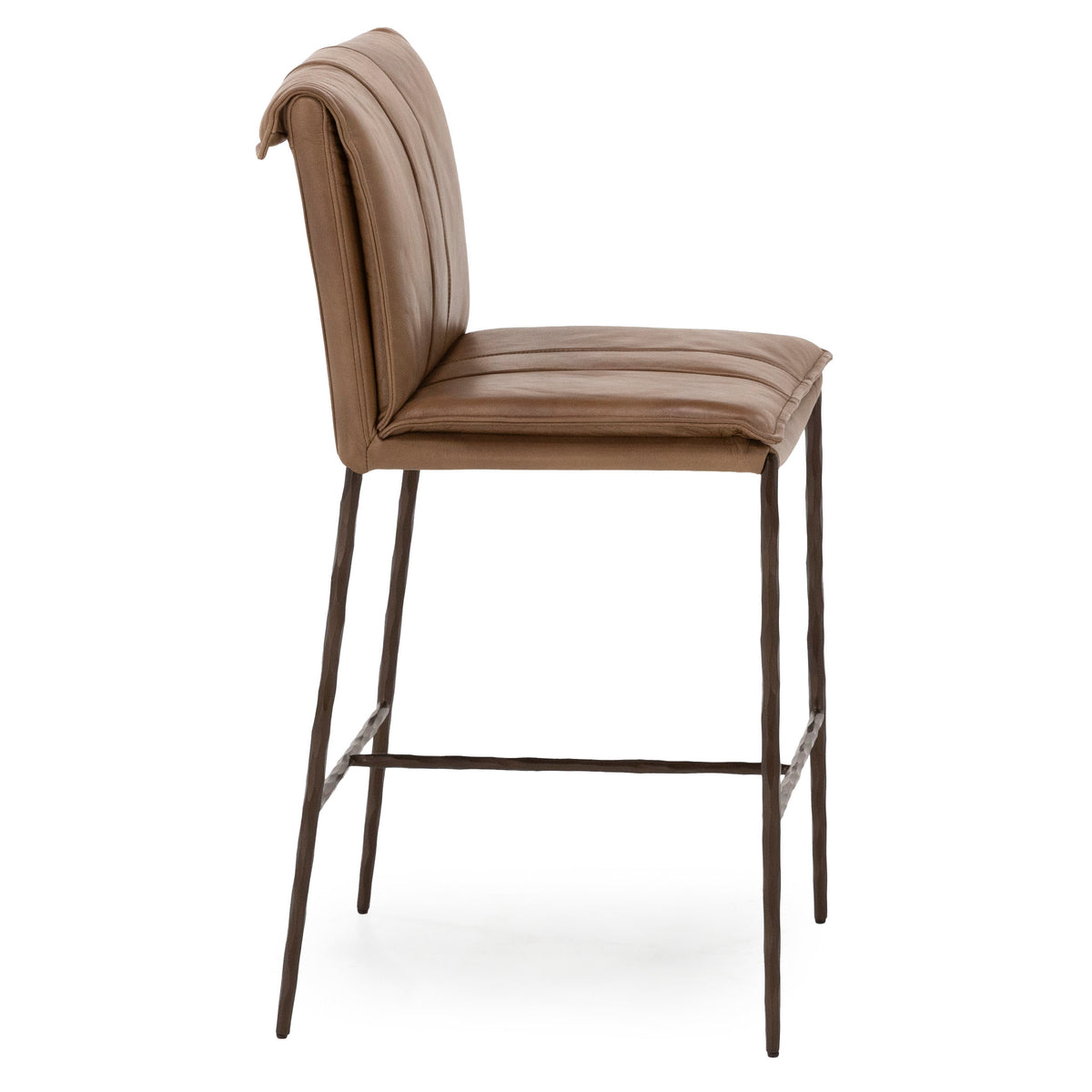 Mayer Leather Stool