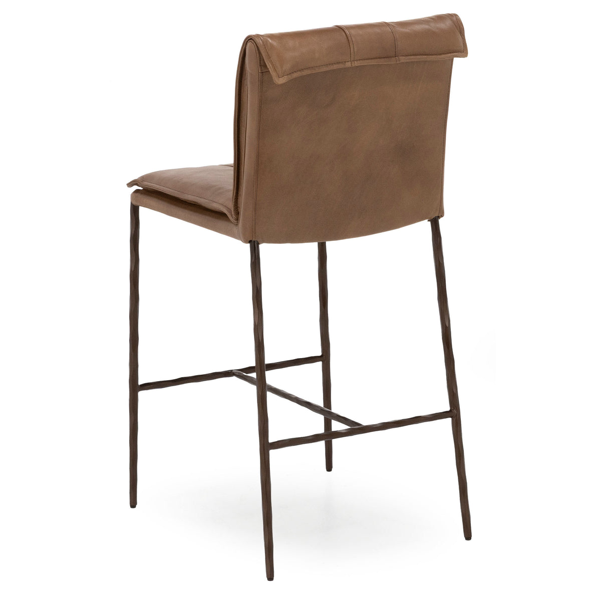 Mayer Leather Stool