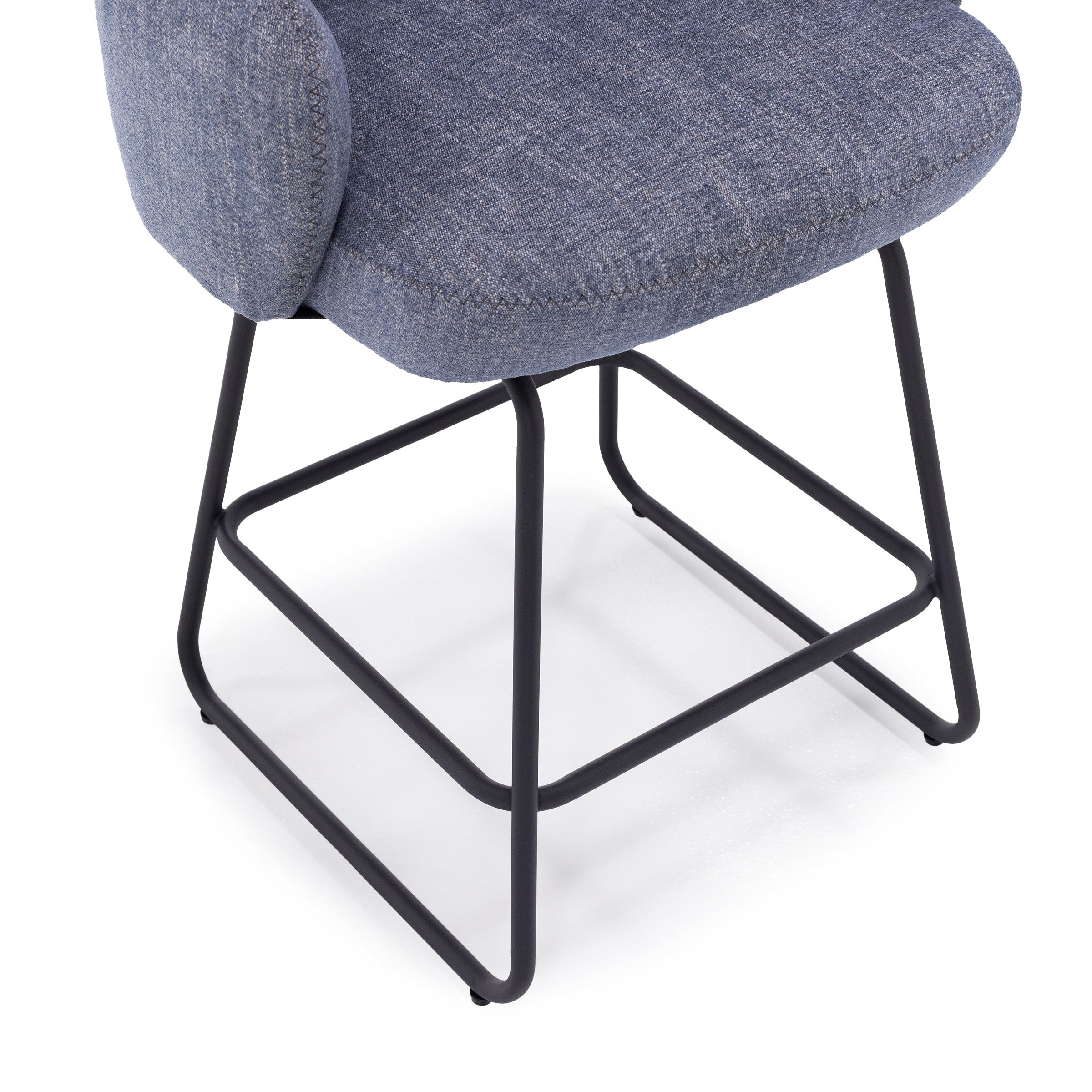 Asher 26" Swivel Counter Upholstered Stool