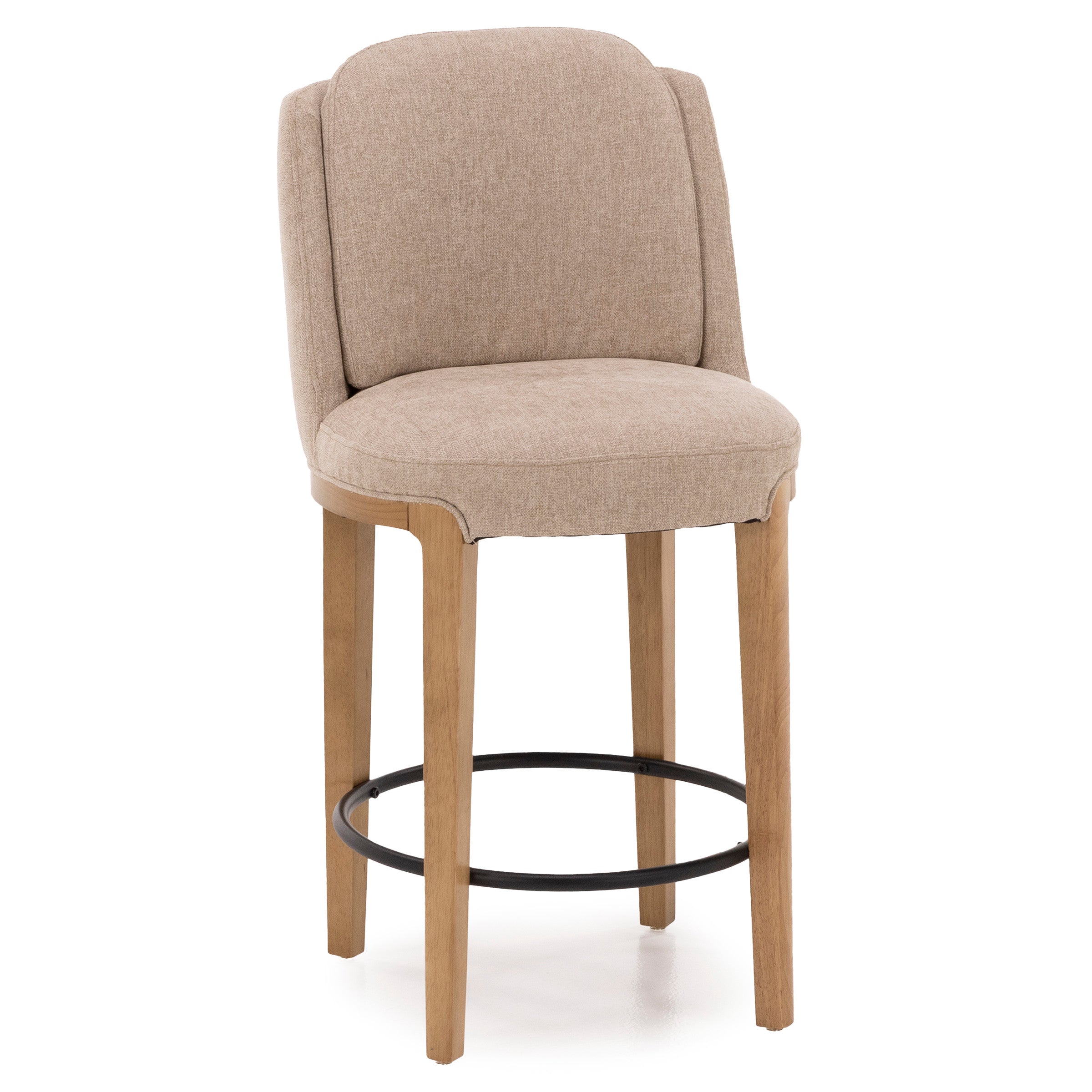 Abel 26" Counter Upholstered Stool