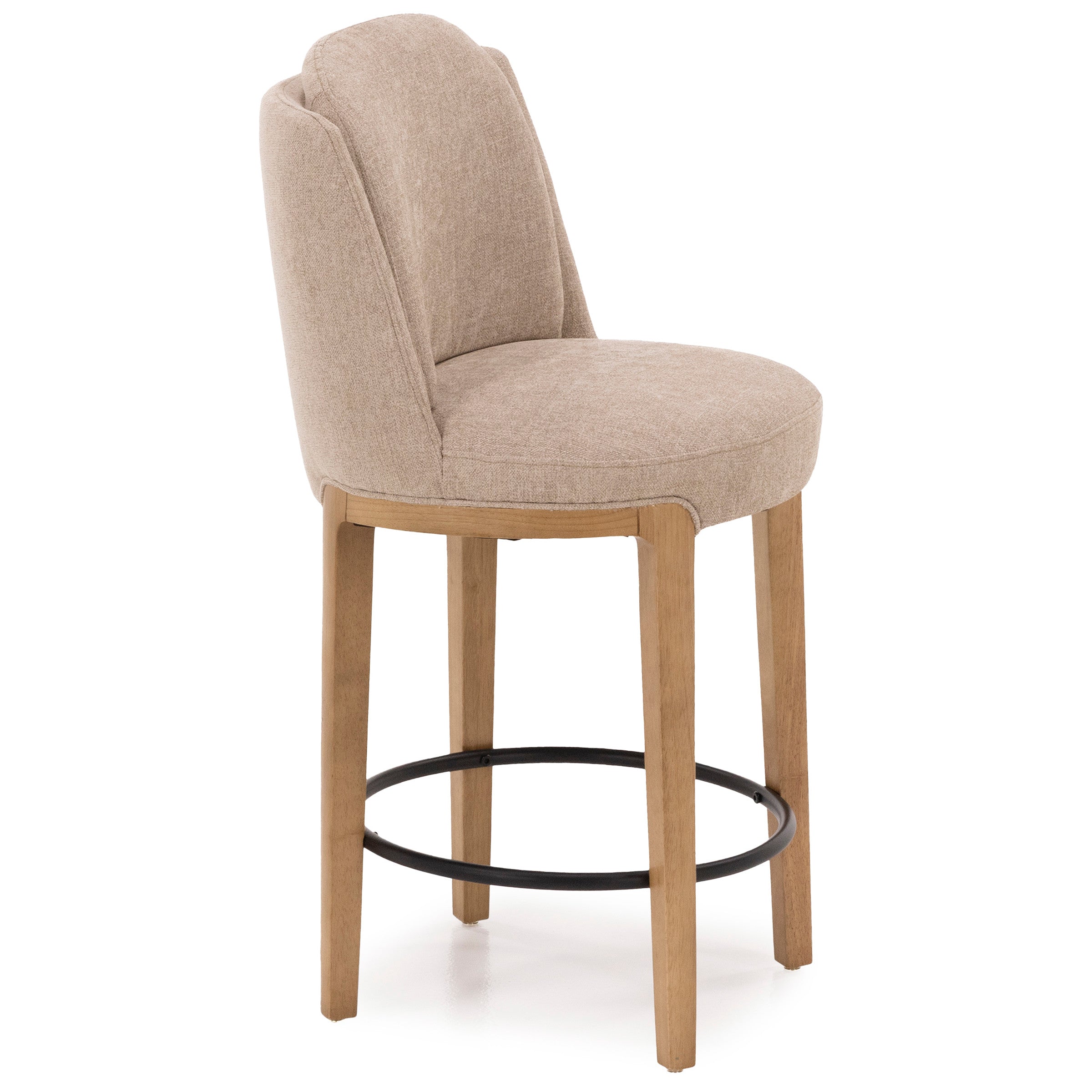 Abel 26" Counter Upholstered Stool