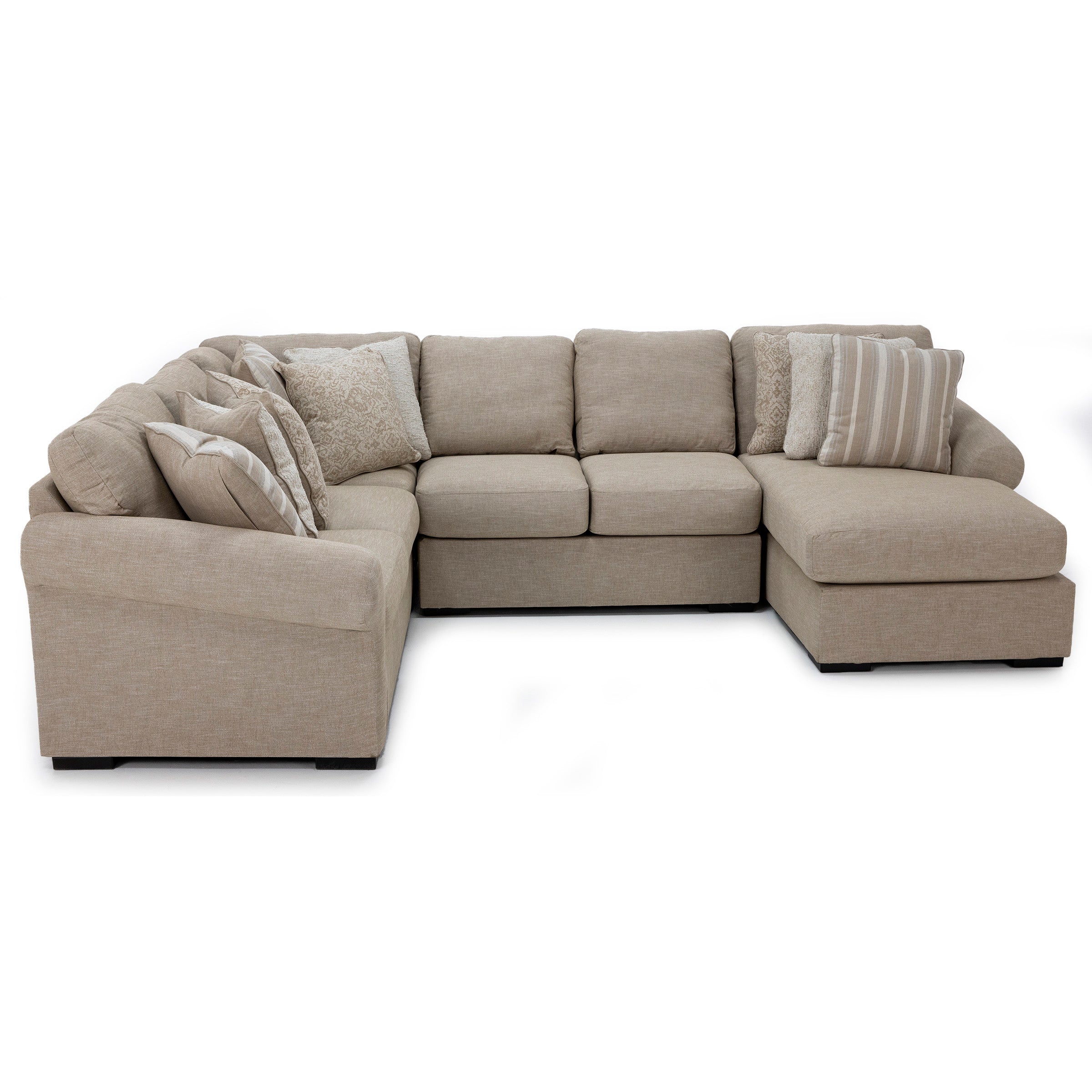 Mae 4-Pc. Sectional With Next-Gen Nuvella Performance Fabric