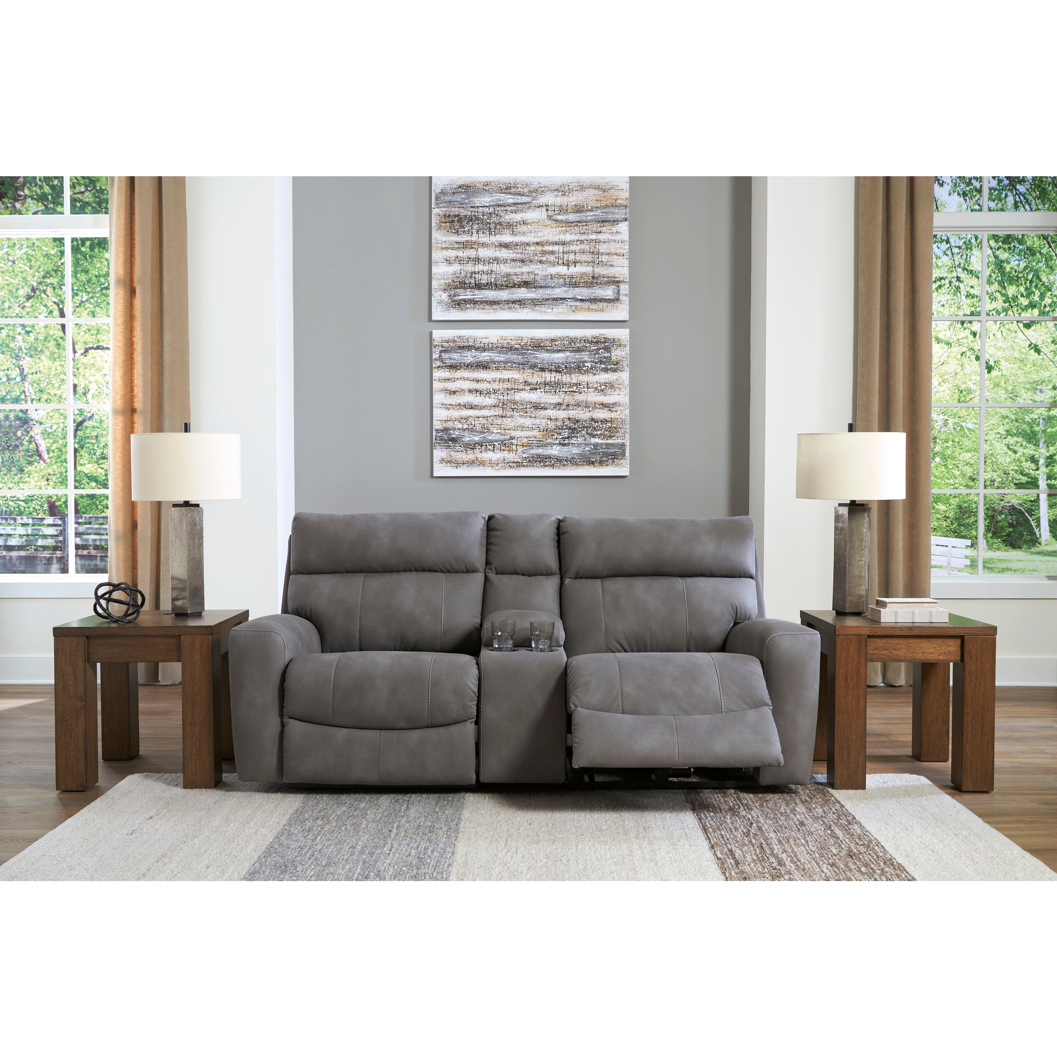 Millennial 3-Pc. Power Headrest Zero Gravity Wall Console Recline Loveseat With Next-Gen Durapella