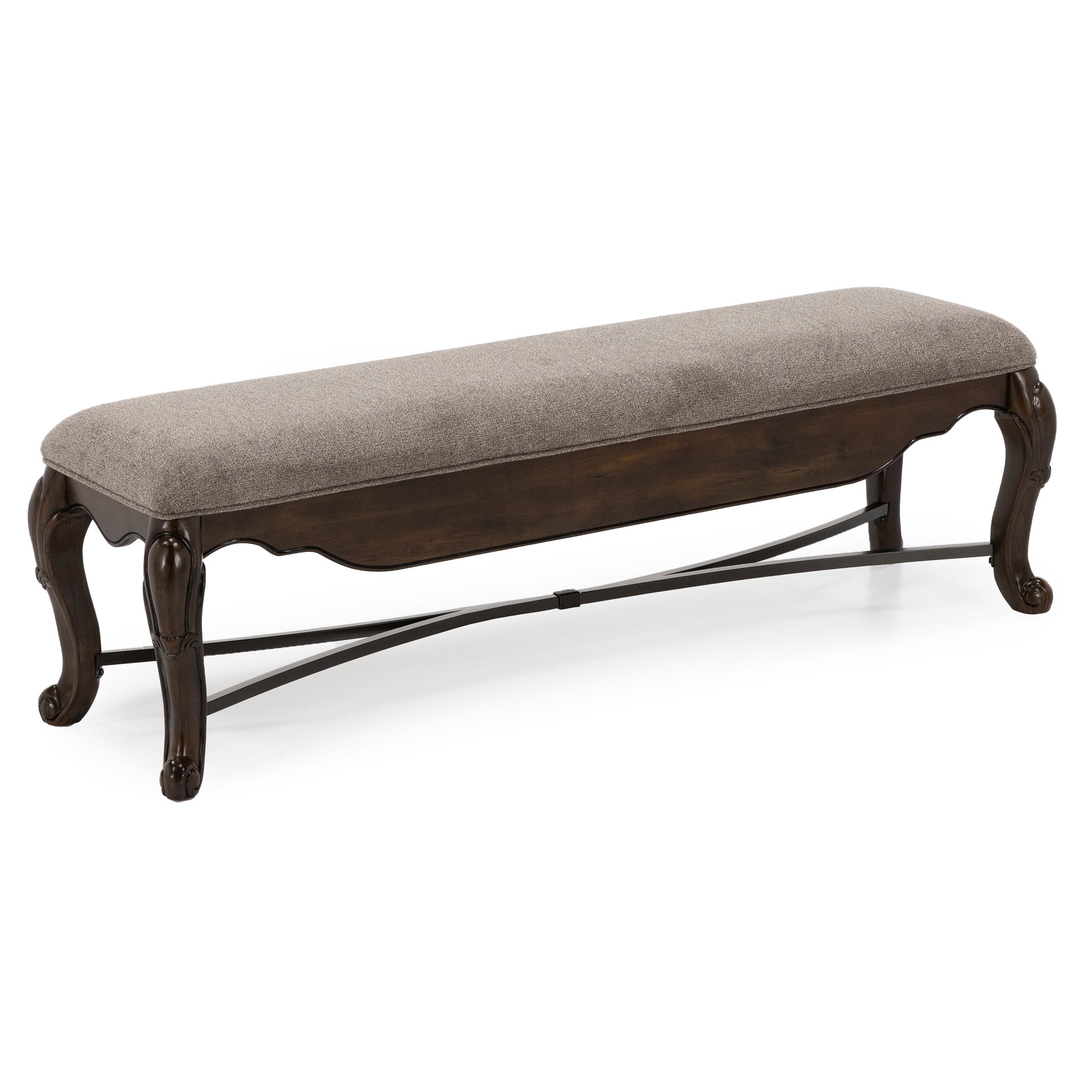 Monarch Upholstered Storage Bench